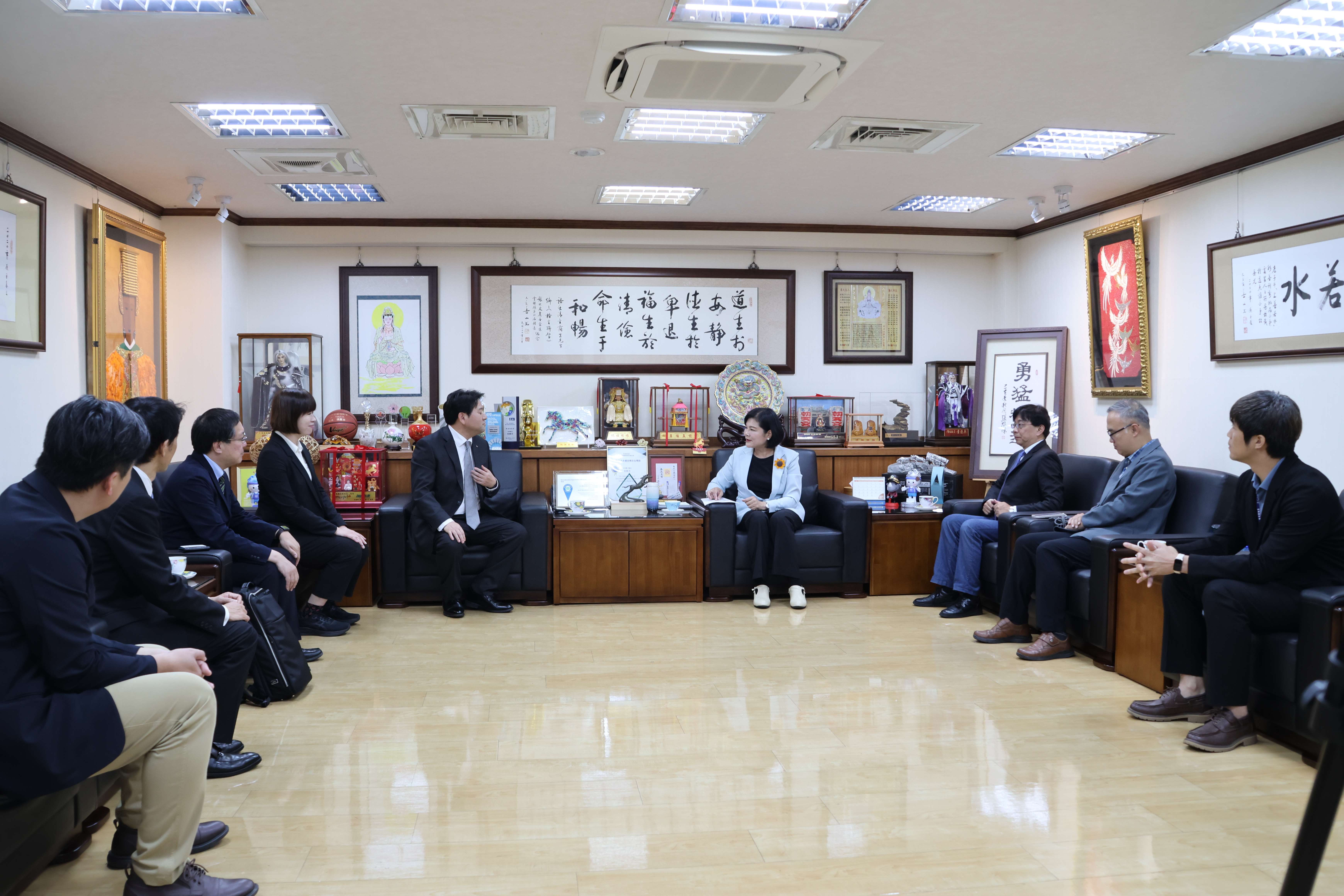 日本長崎縣平戶市長蒞縣參訪　張麗善縣長:加深文化及觀光交流　一起前進