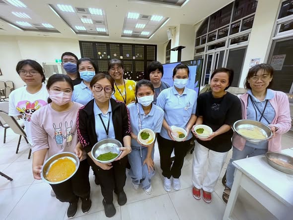 蘭陽仁愛之家–第一線的我們，也在學習　營養師蔡馨儀與黃鈴君為同仁深入分享