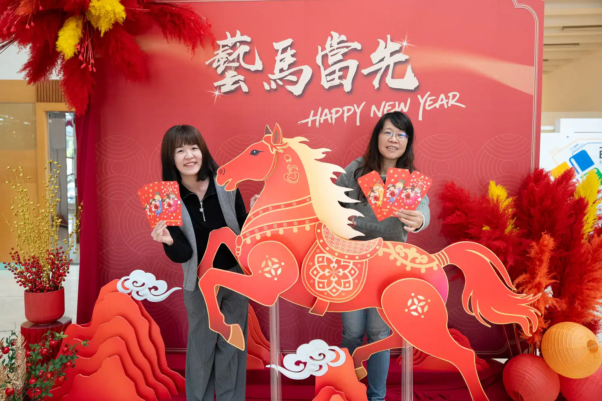 瑞馬踏春來！中市文化中心、市圖初四熱鬧開館　限量紅包福袋不容錯過