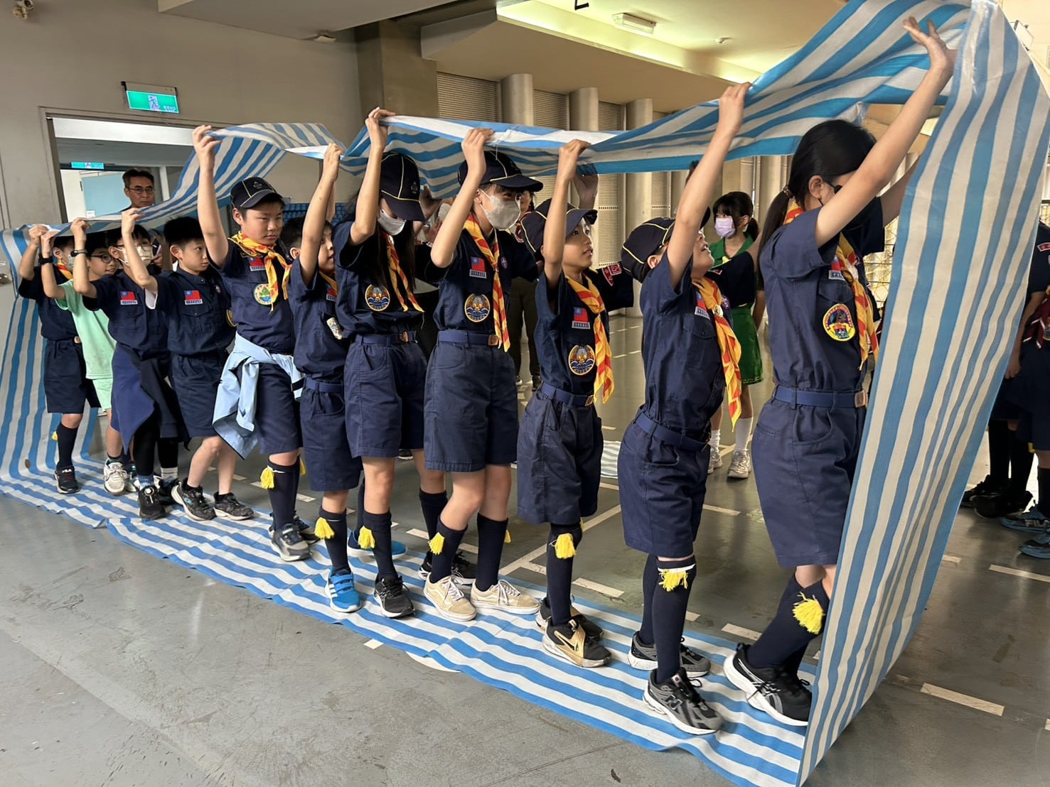 中市幼童軍聯團熱鬧登場　「梧棲樂童遊」帶領學童體驗多元學習樂趣
