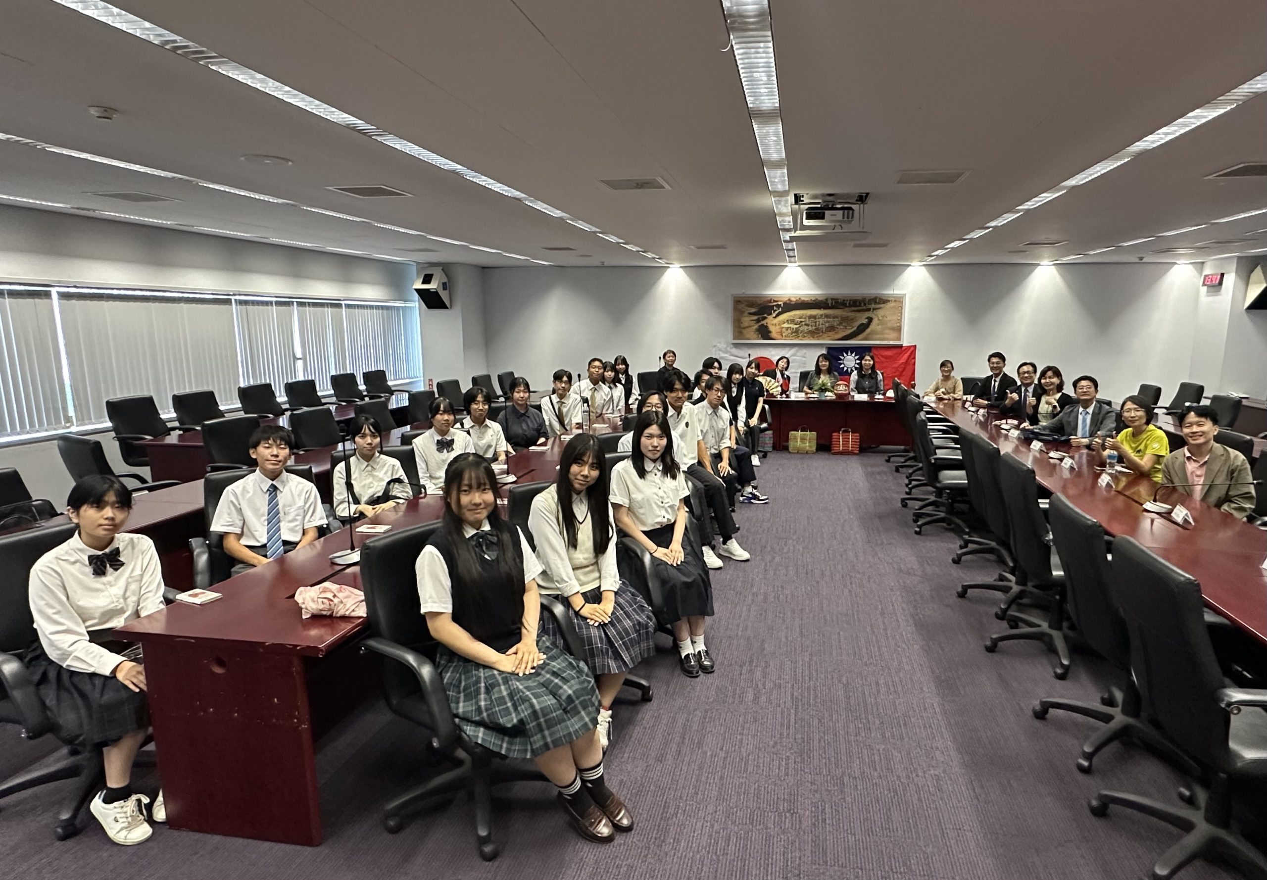 名古屋高中師生訪團再訪台中　台日教育交流持續深化