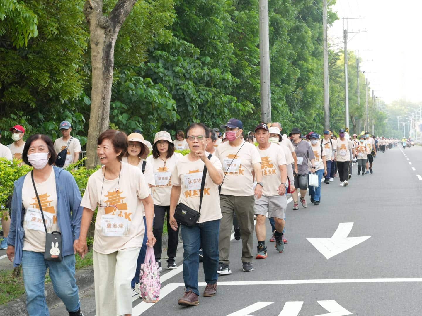 台南市立醫院舉辦「府城森呼吸」    千人響應為健康而行