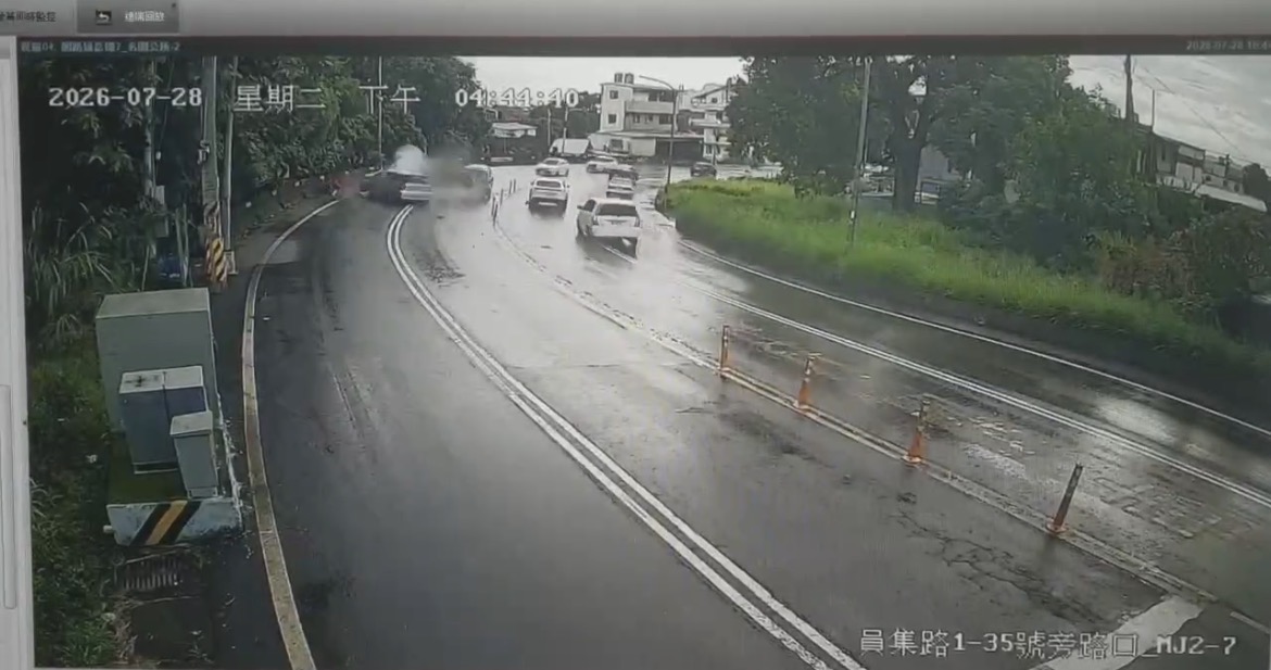 名間鄉員集路段5車連環事故釀3死4傷　肇事原因待警方調查釐清