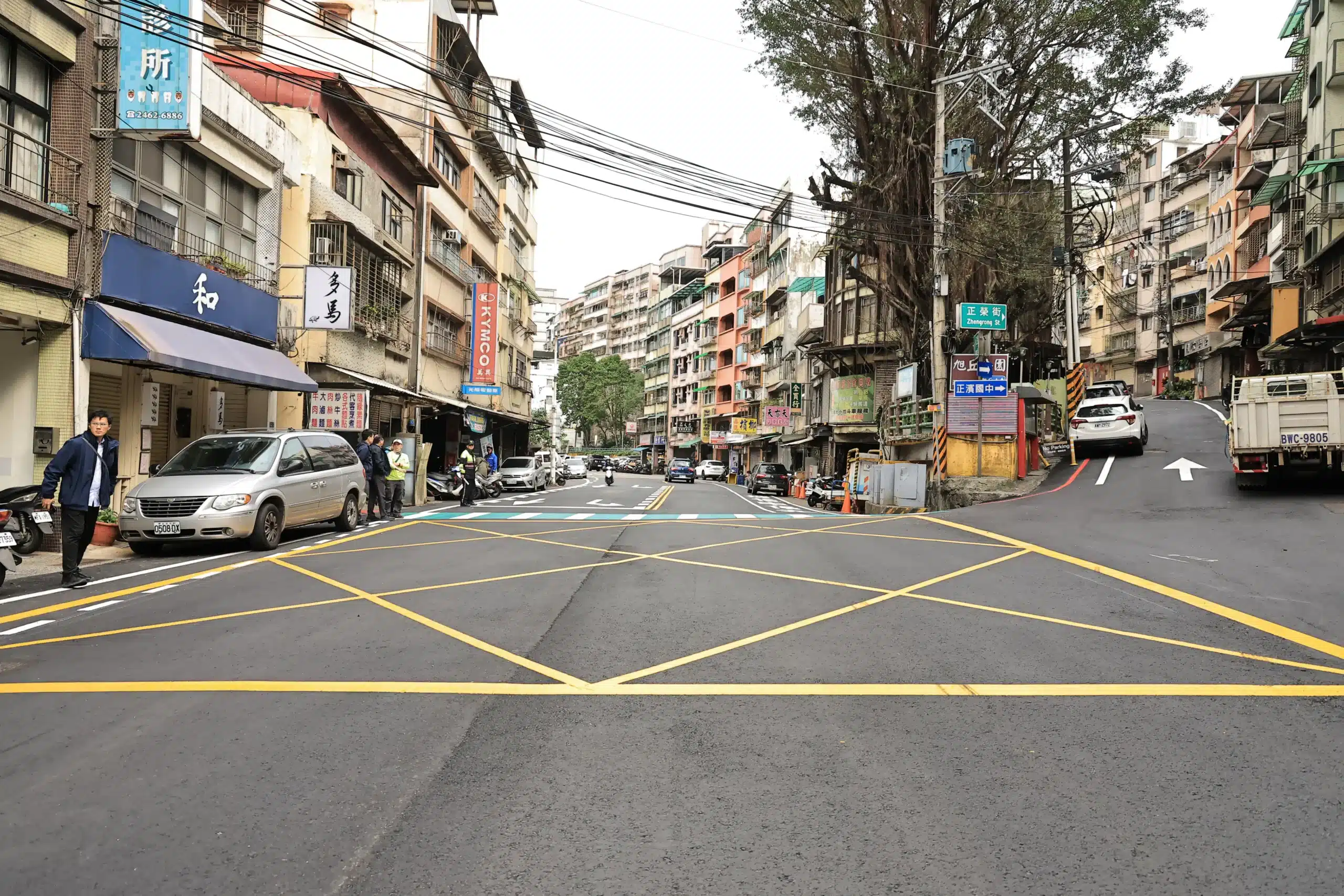 行人事故銳減八成　基隆市府：加強標線劃設見效　高風險路口加速設號誌