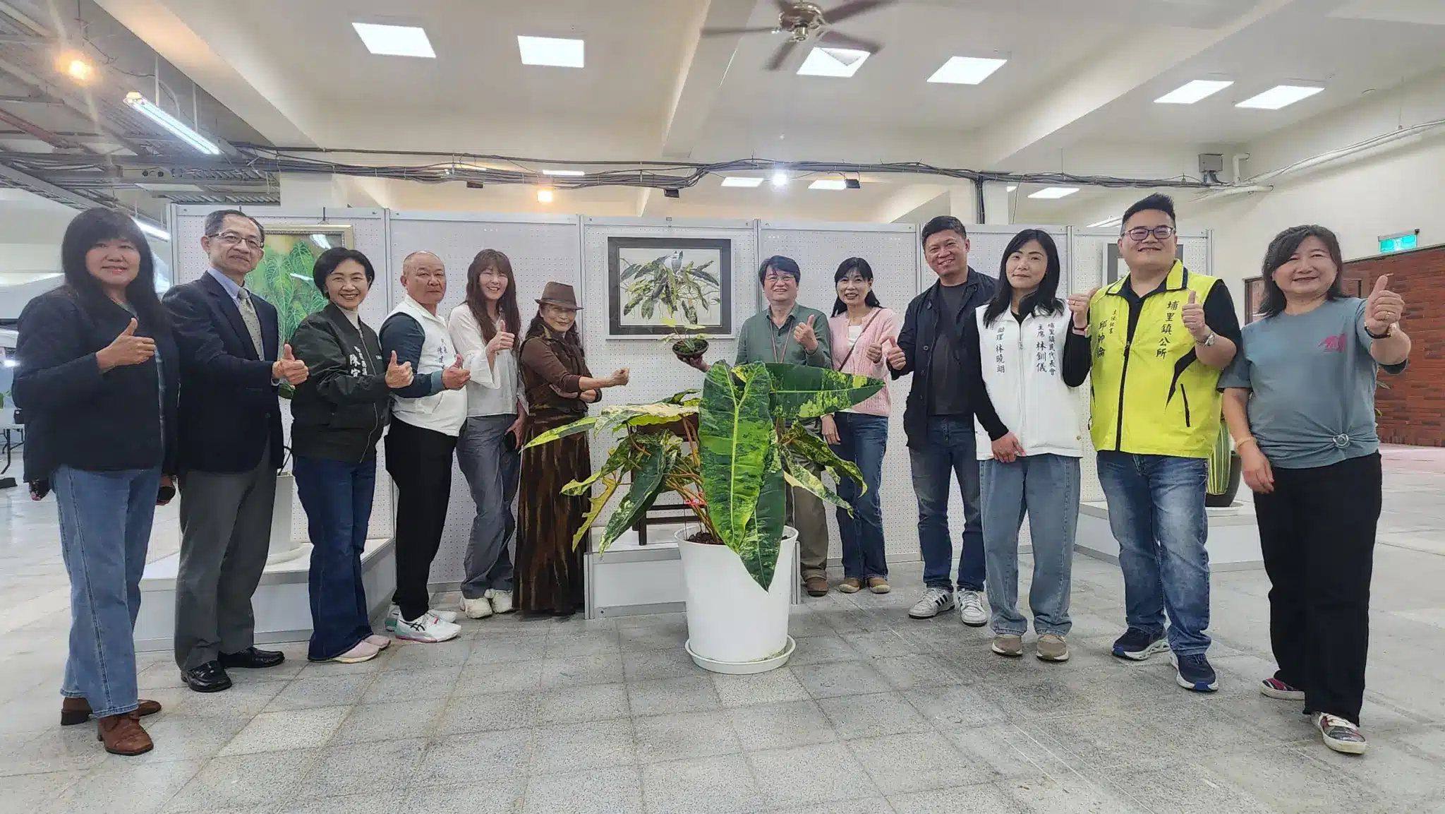 第四屆臺灣熱帶雨林暨觀葉植物精品大賞 × 暨大櫻花季　植物走入畫中 藝術走進雨林