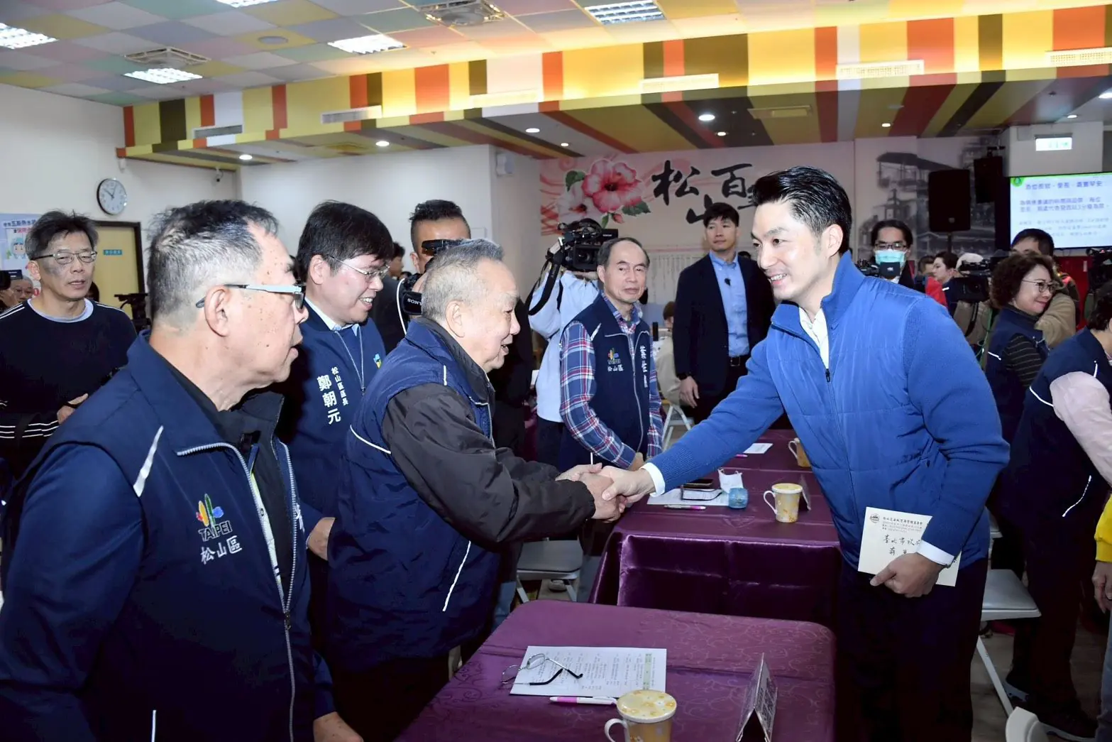 與里長有約　蔣萬安：捷運東環線將帶動松山整體發展
