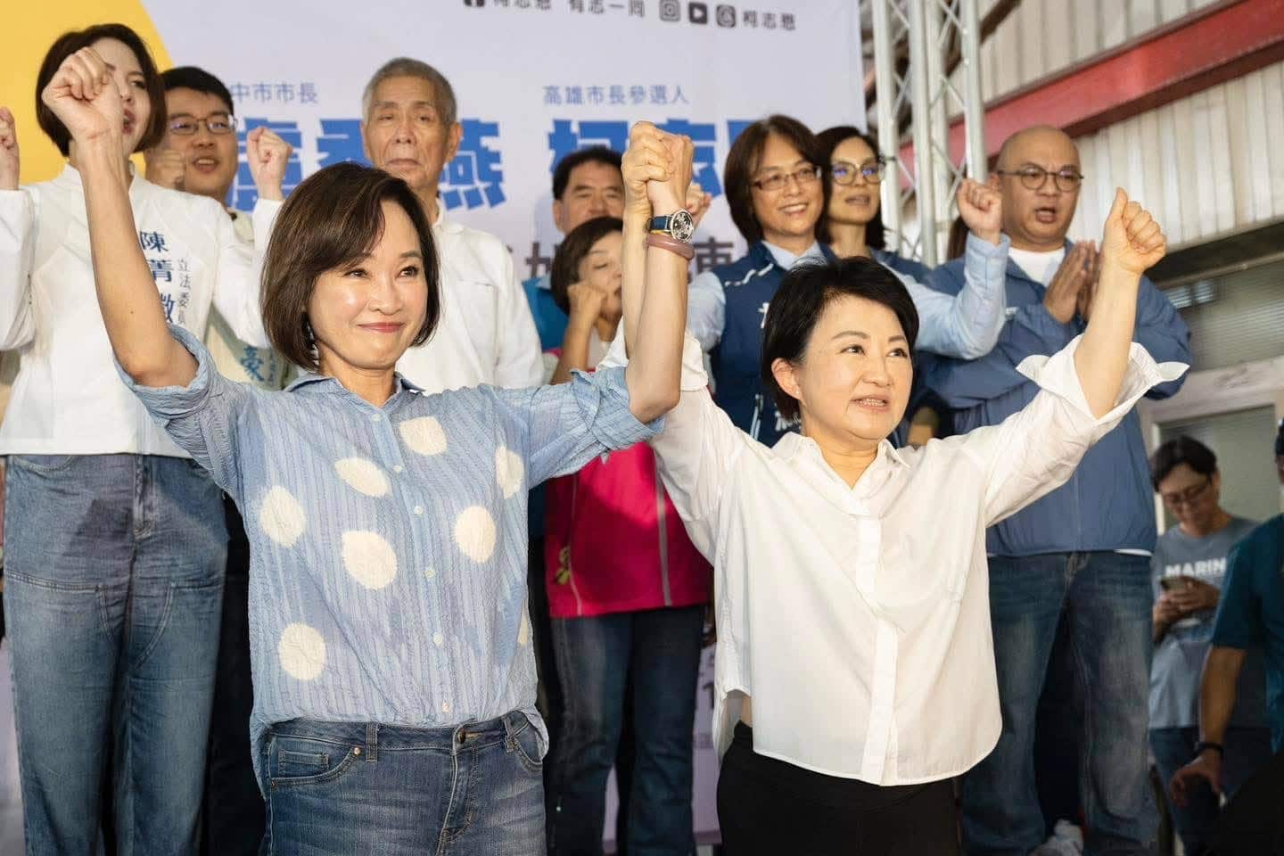 盧秀燕南下挺柯志恩 讚有「媽媽心」　若當選必照顧高雄市民