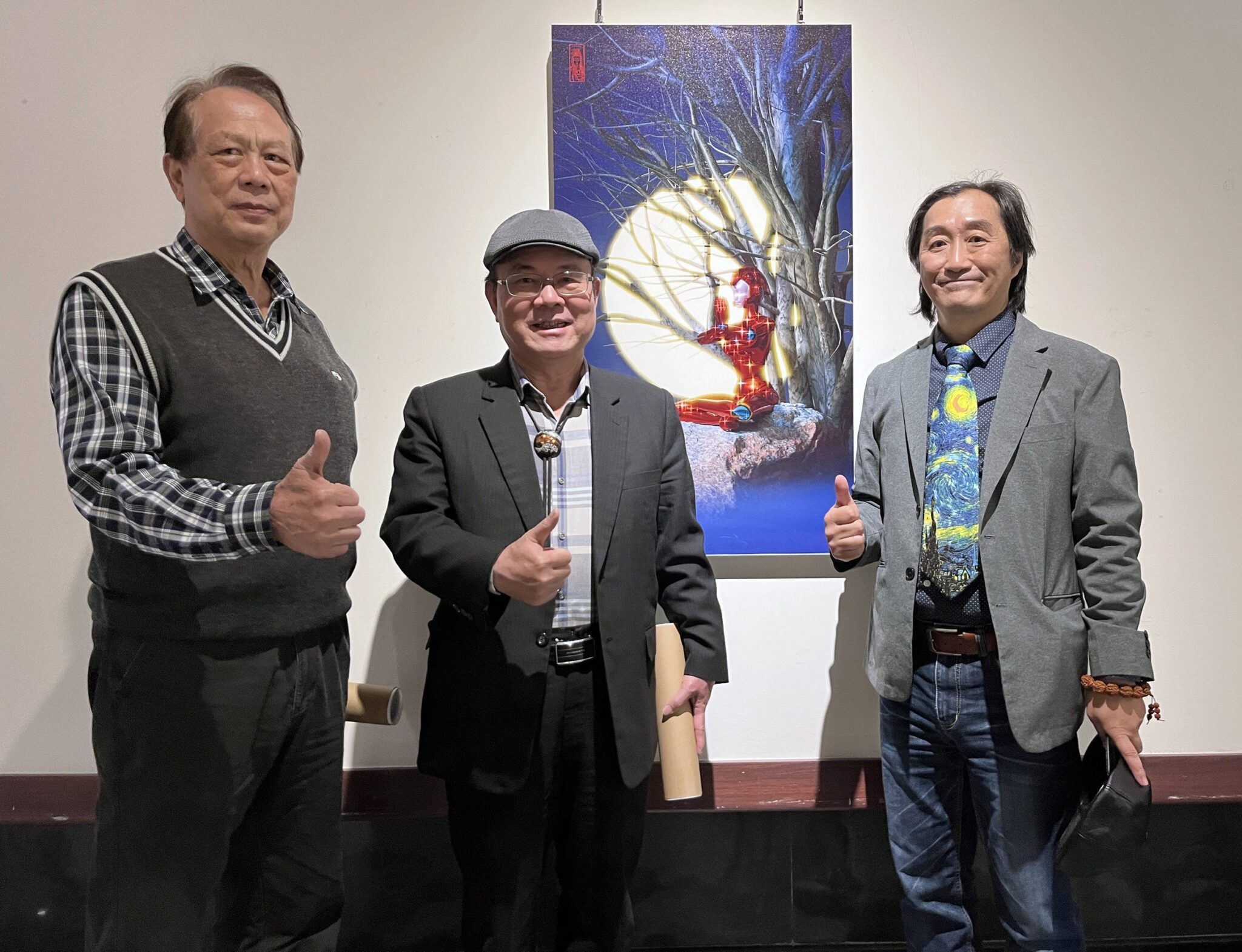 囊括多項國際大獎 AI數位鉅作《檑枷》　中市港區藝術中心震撼展出