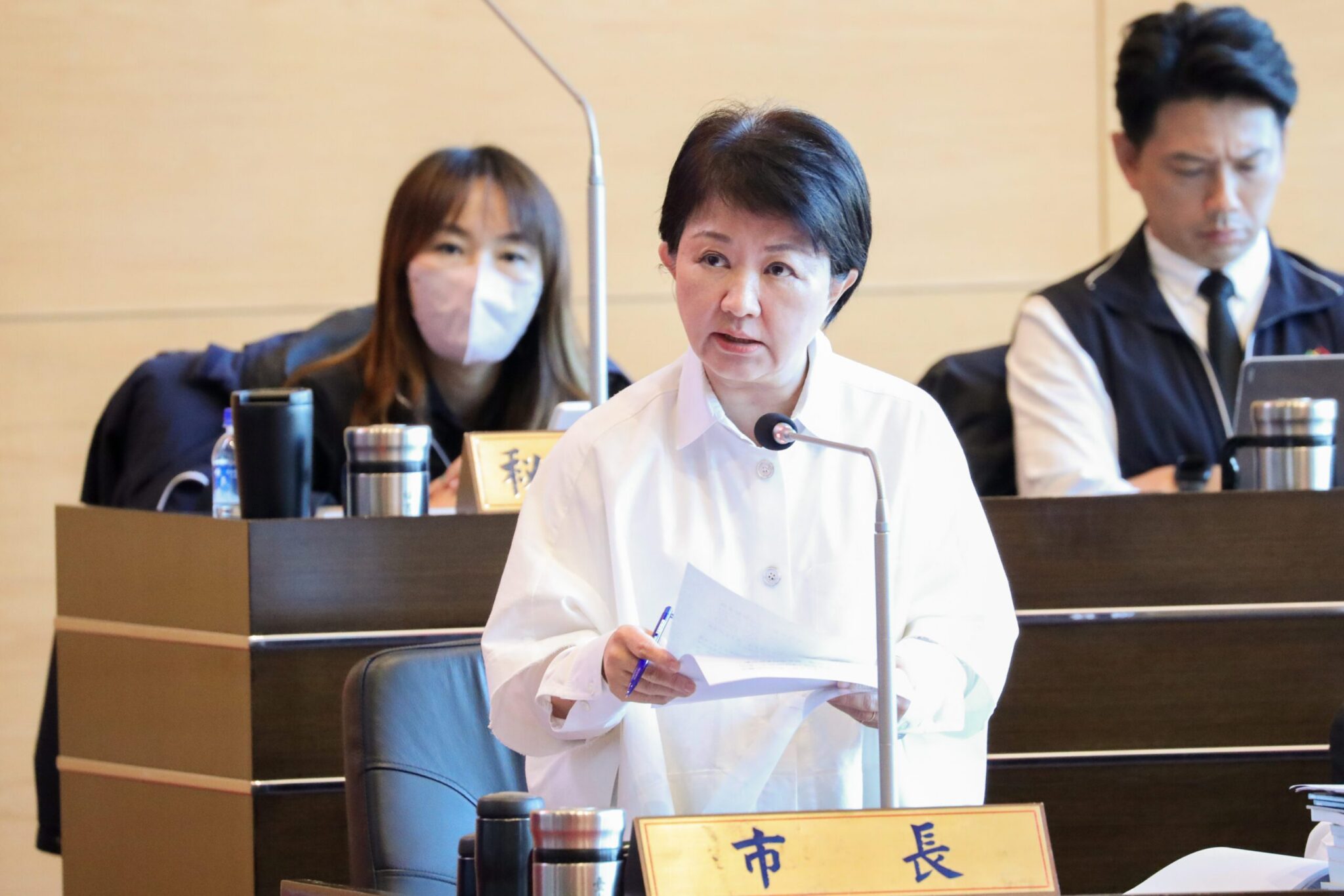 議員質疑學校同意員警進校帶走小六生爭議 盧市長:尚在調查、訂定SOP確立程序 議員質疑學校同意員警進校帶走小六生爭議 盧市長:尚在調查、訂定SOP確立程序