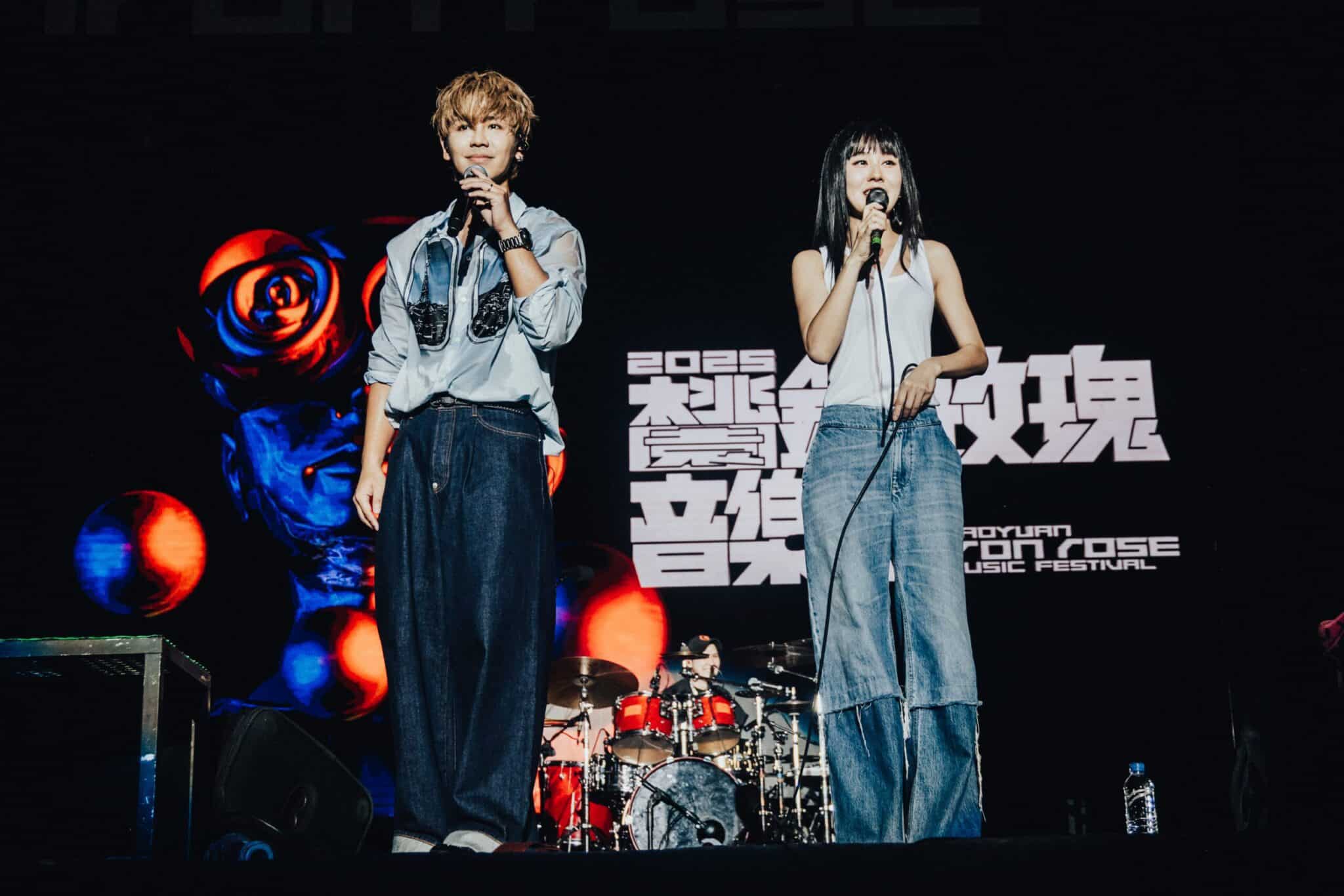 鐵玫瑰音樂節嗨爆桃園 2天湧入上萬樂迷搖擺吶喊