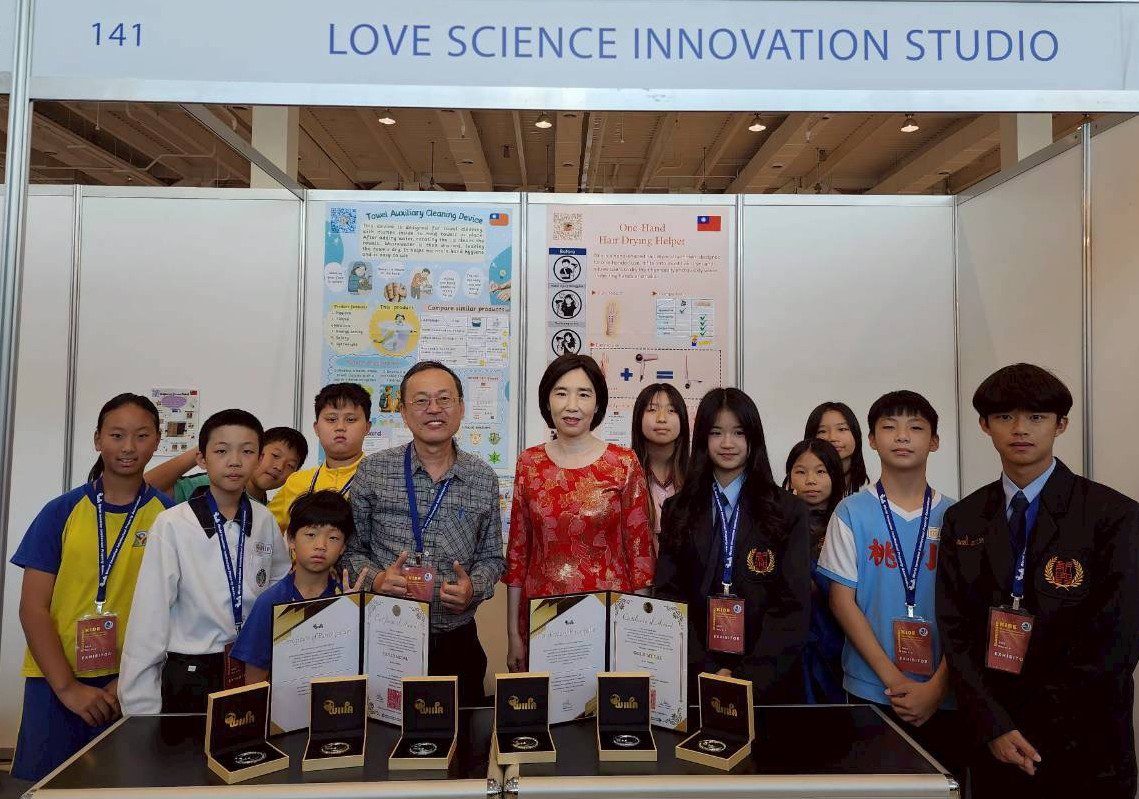 33國齊聚高雄逐鹿KIDE國際賽事　會稽國中心發明社奪13面獎牌