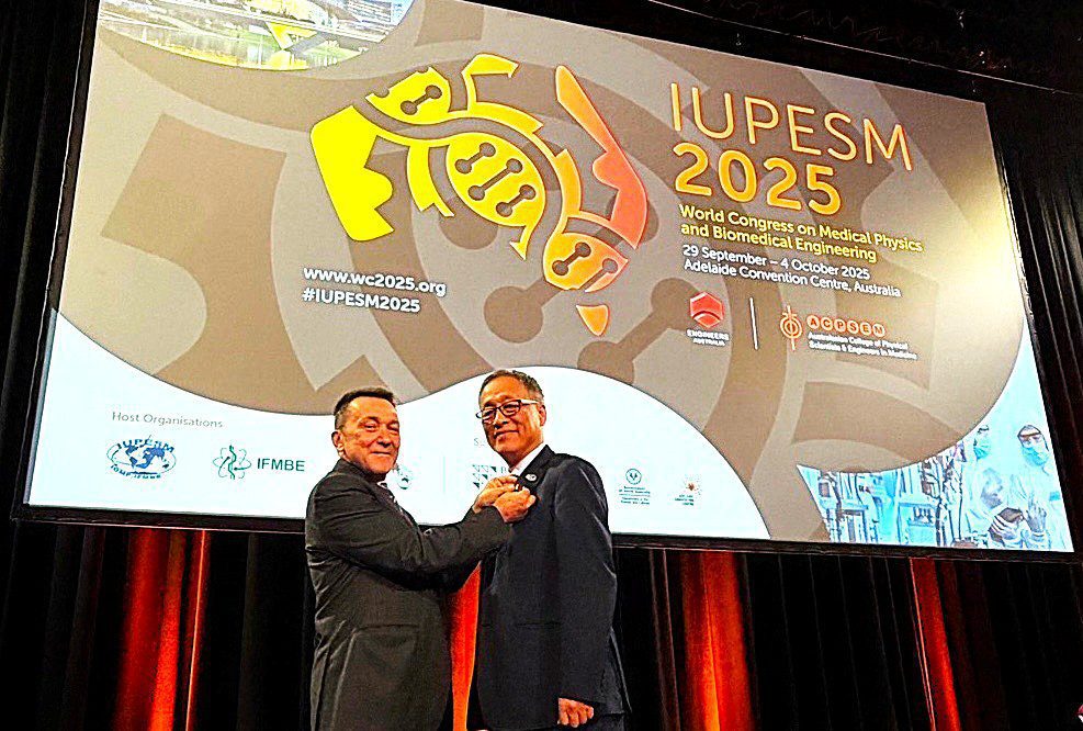 全臺首位！中原大學林康平出任IFMBE理事長　引領全球生醫工程新局