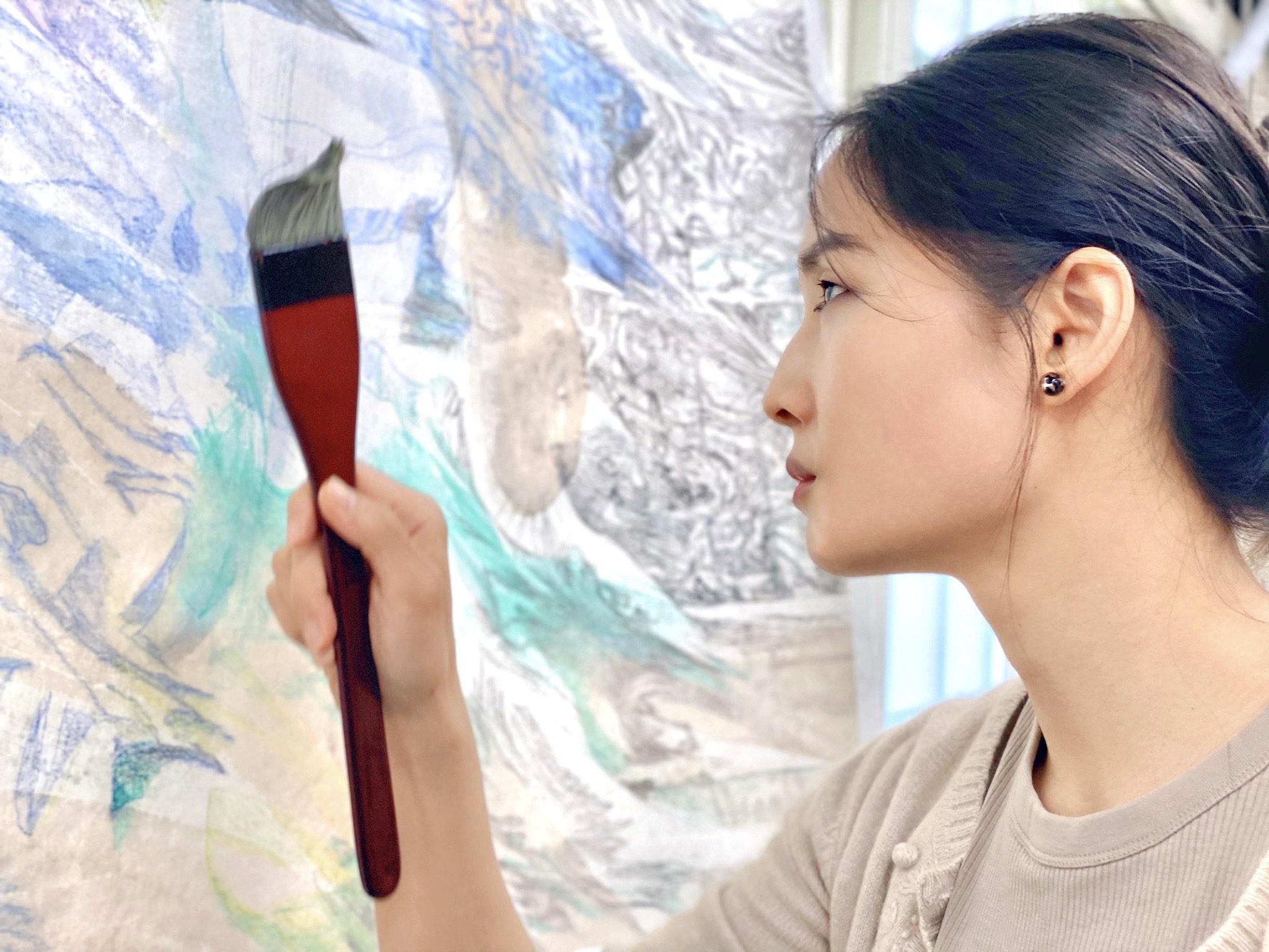 「Re:Milieu書寫遷徙」華梵大學助理教授吳軒慧個展　宜蘭市圖展出