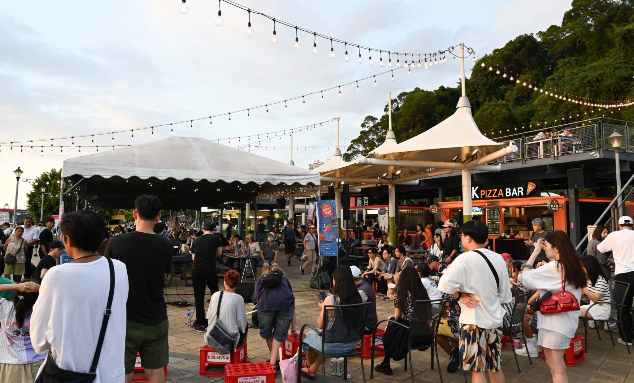 打造關渡碼頭成為「清醒社交」新場域 教師節連假陪你看日落賞夕陽