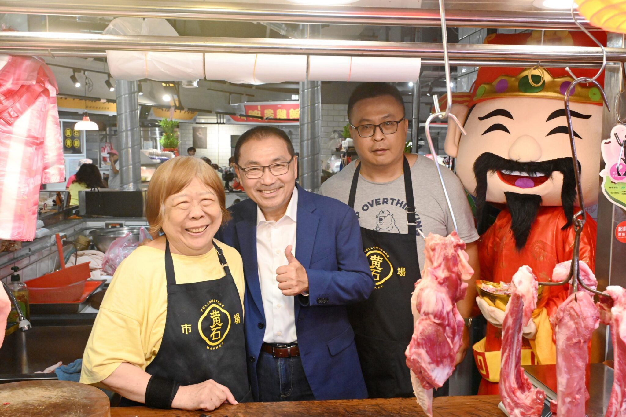 板橋黃石市場全新亮相　侯友宜盼傳承市場文化