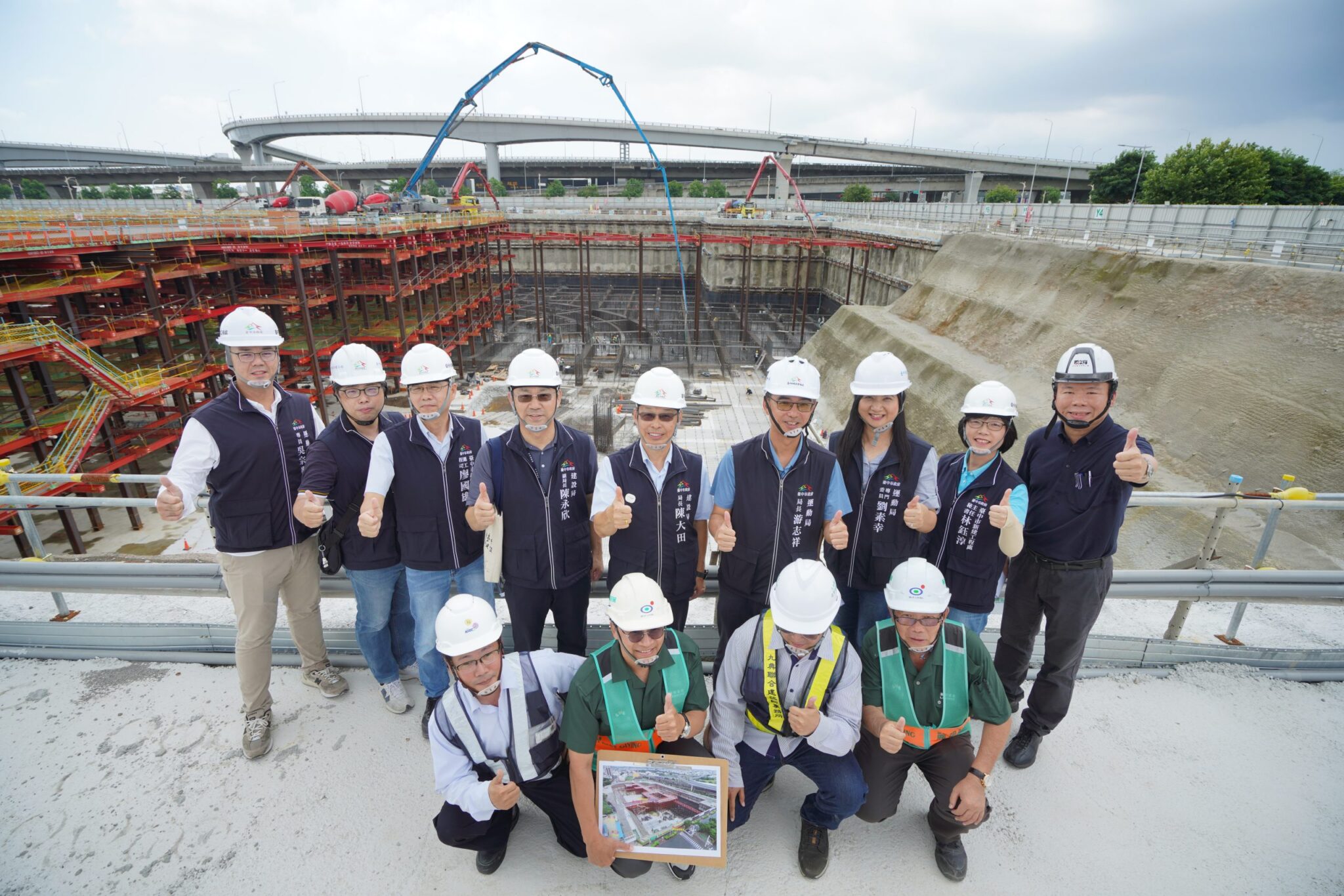 「台中巨蛋」突破歷史性里程碑！　 土方開挖完成 正式進入主體結構階段