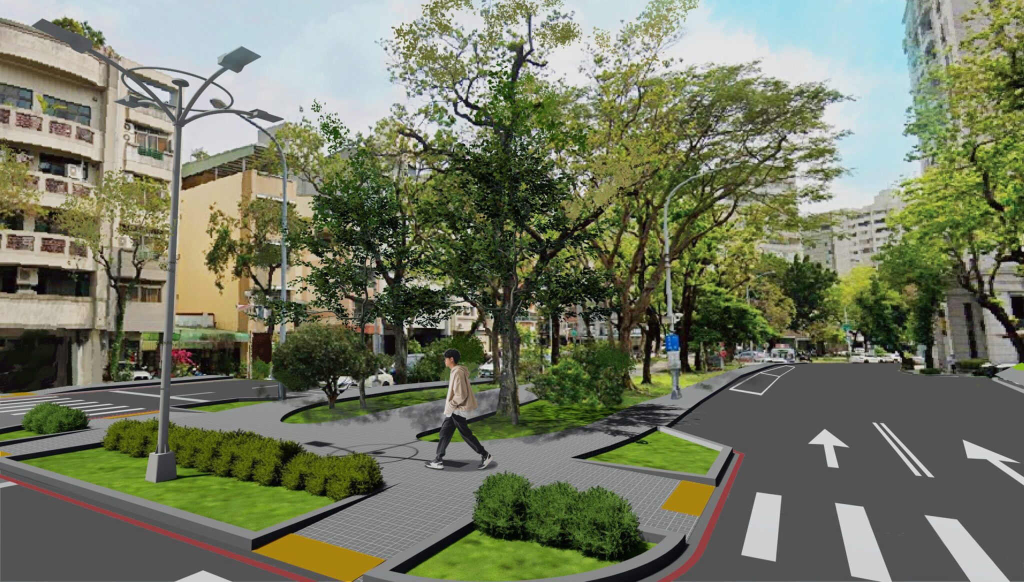 梅川人行環境全面升級　總經費逾億 打造4公里綠意廊道