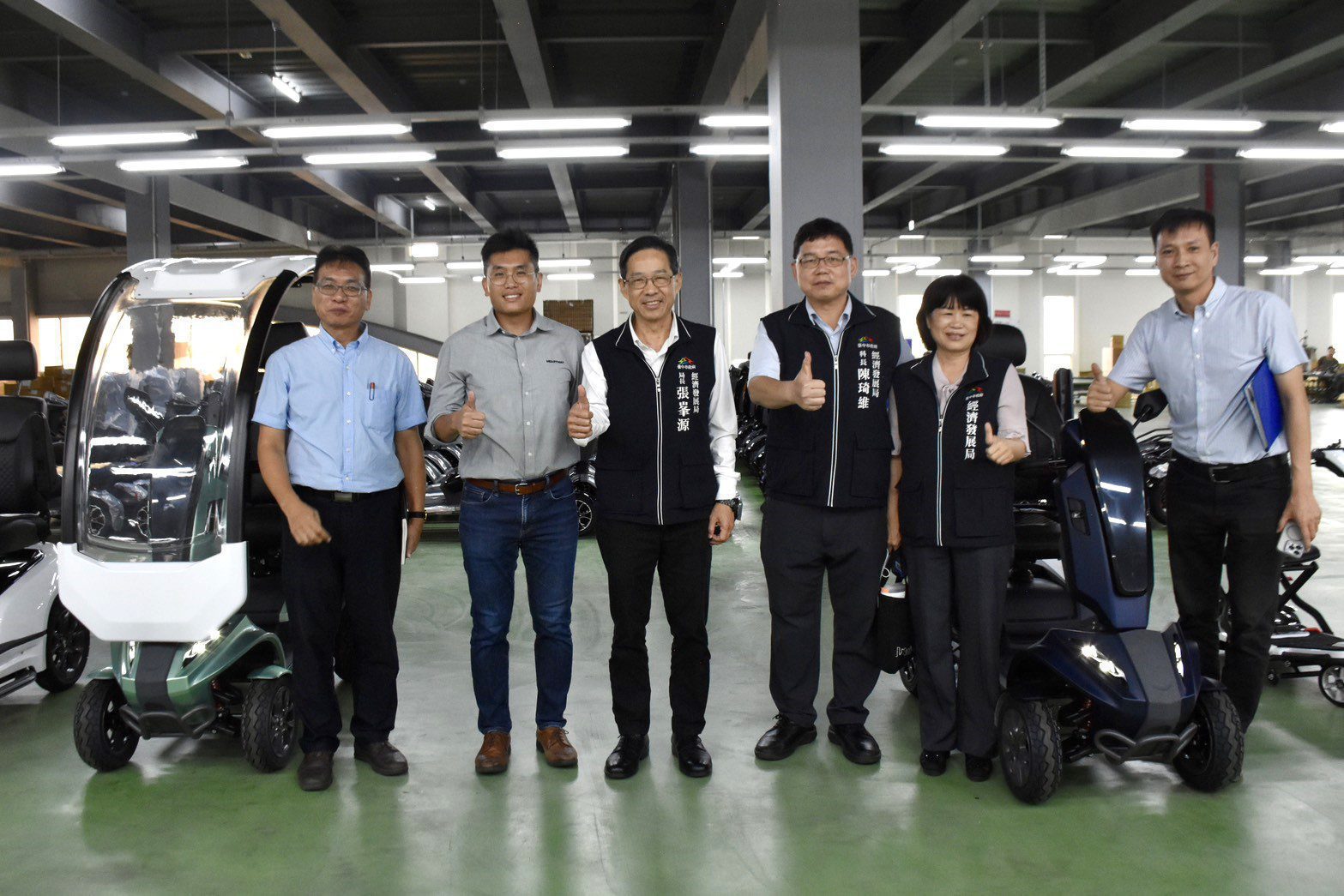 台中在地業者「台灣維順」逆勢創新面對關稅挑戰 經發局長肯定業者深耕研發 台中在地業者「台灣維順」逆勢創新面對關稅挑戰 經發局長肯定業者深耕研發