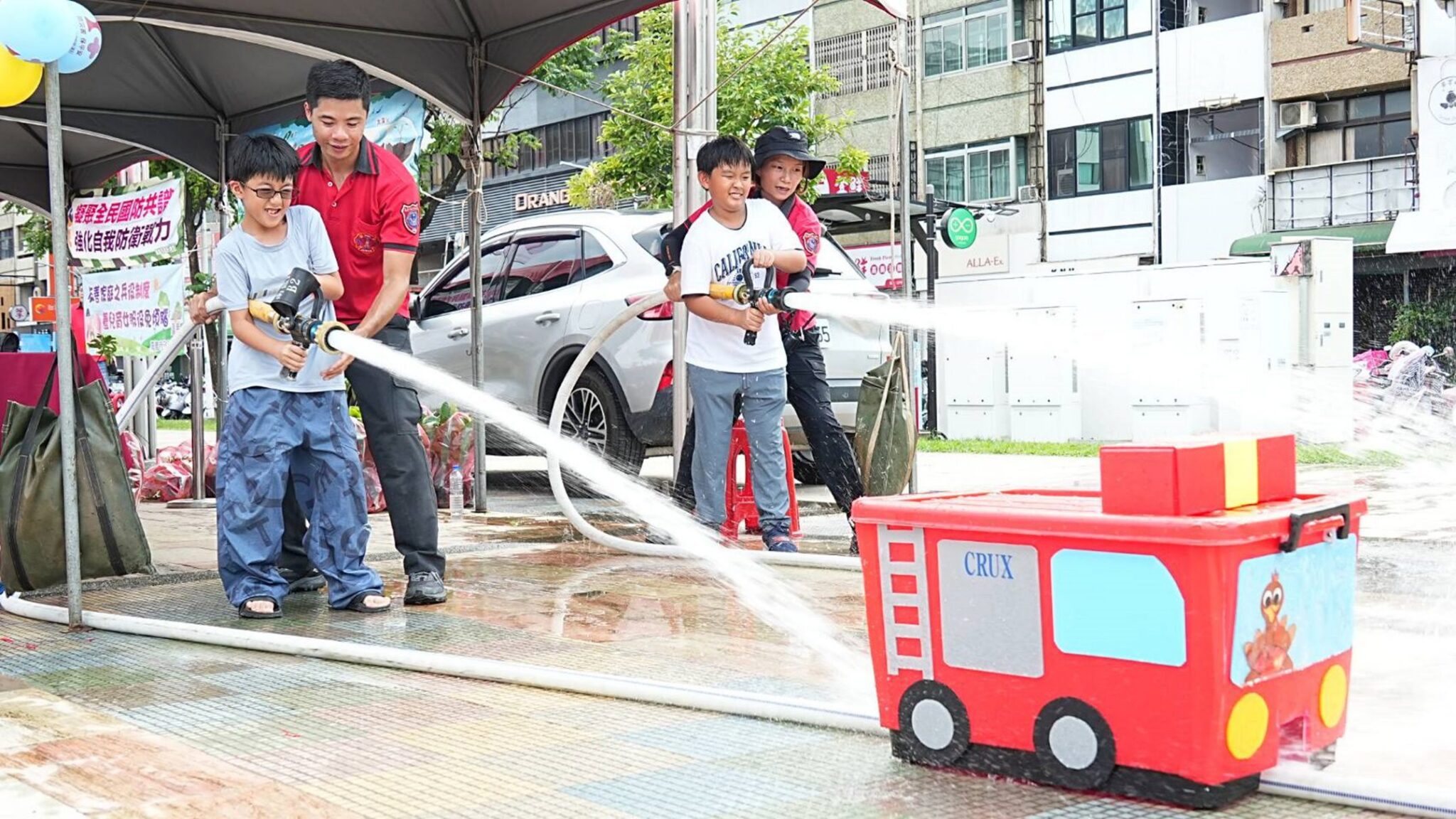 嘉義市921防災宣導　黃敏惠籲市民提升自救互助能力