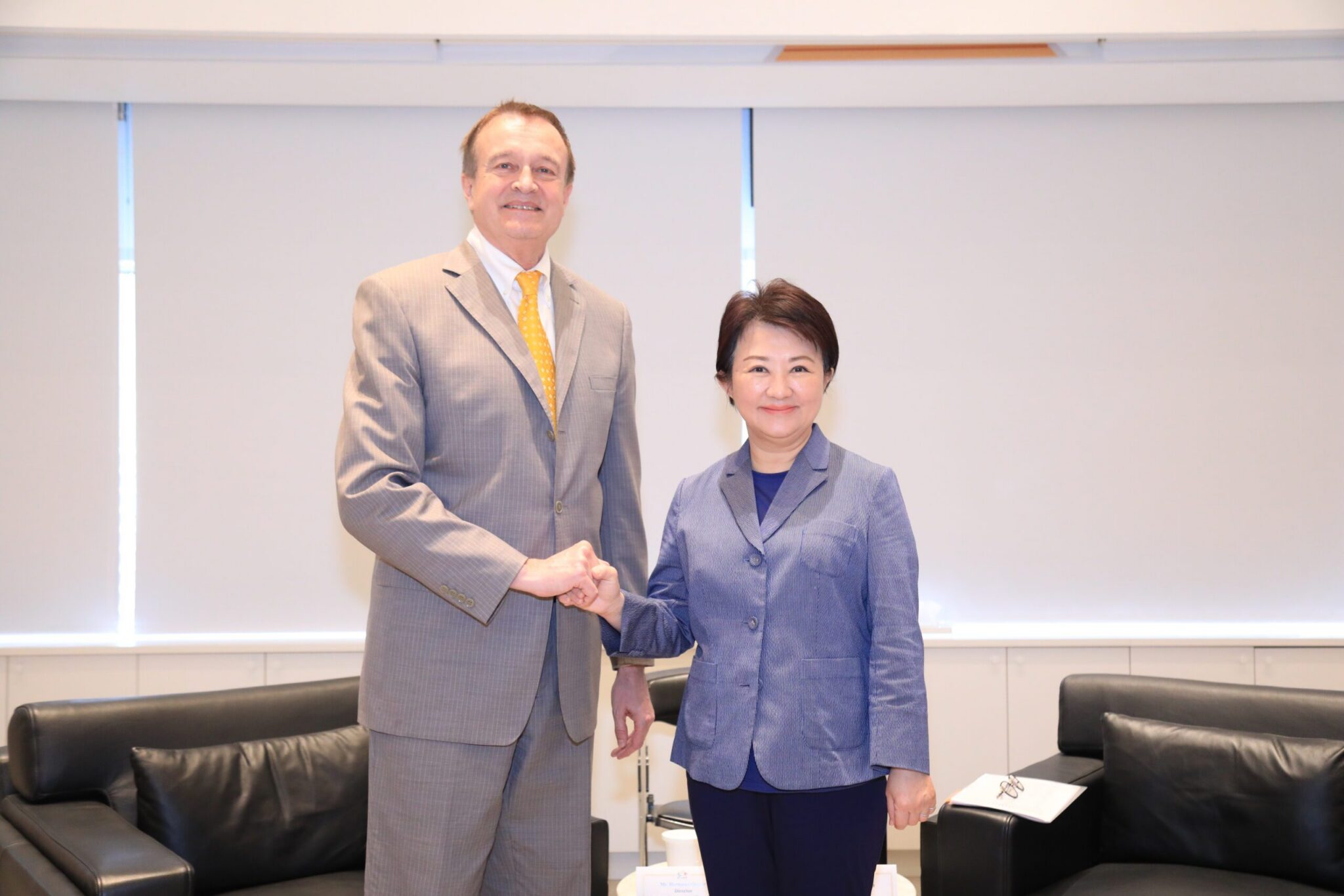 奧地利商務代表辦事處商務代表歐賀曼拜會　盧市長期盼深化經貿、綠能合作