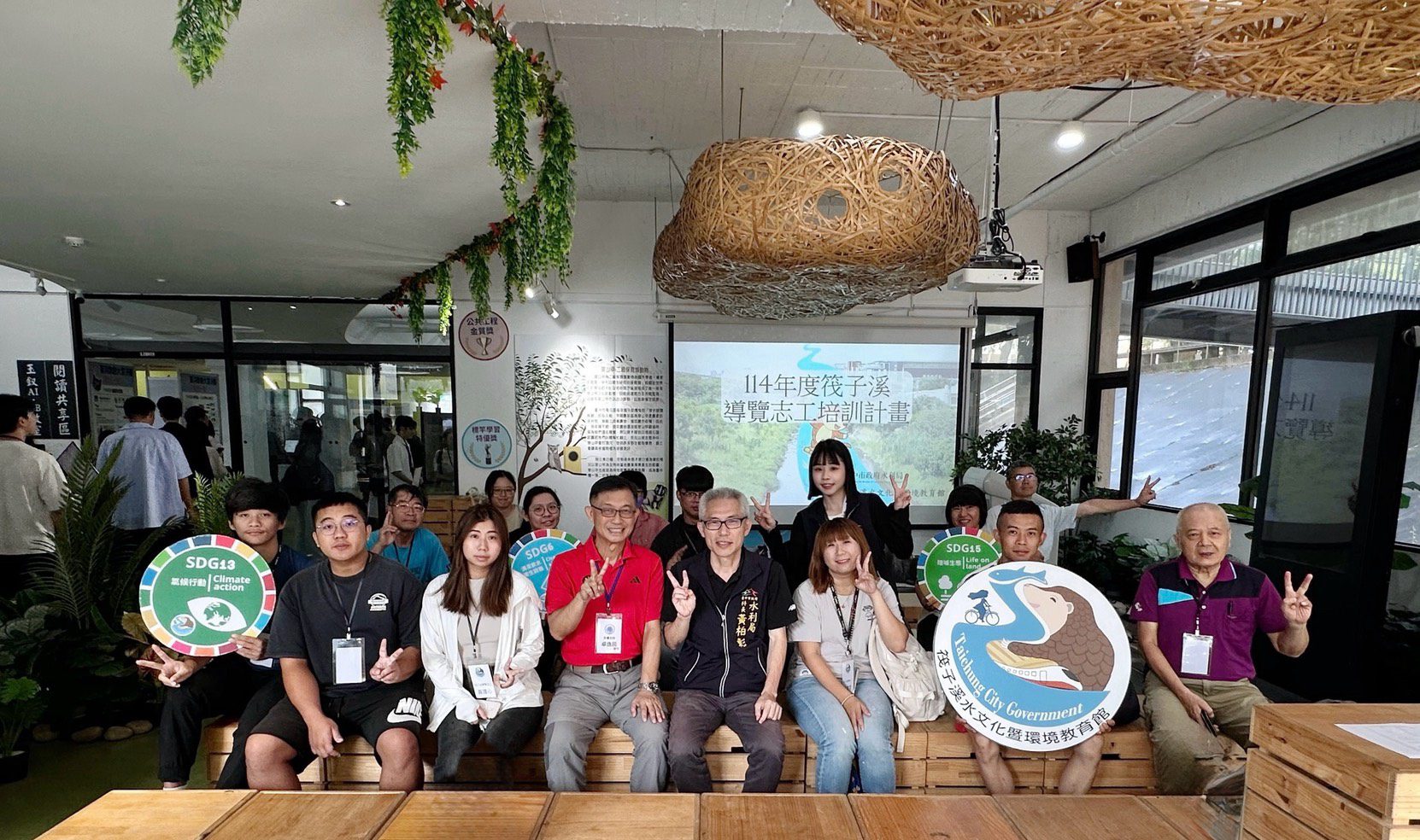 中市府培育筏子溪生態導覽　推動環境永續教育