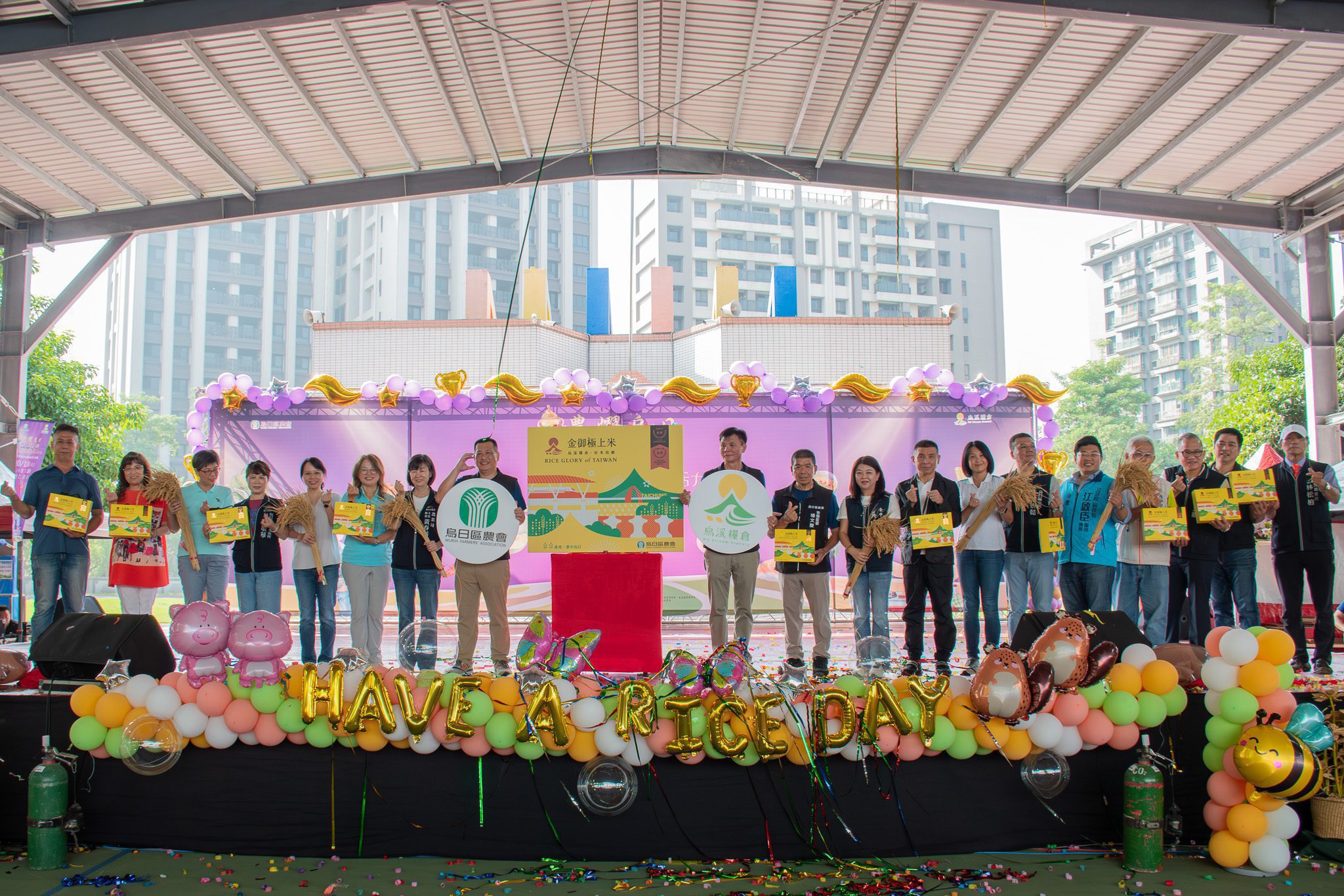 推廣在地好米 中市稻米產業文化節烏日登場 推廣在地好米 中市稻米產業文化節烏日登場
