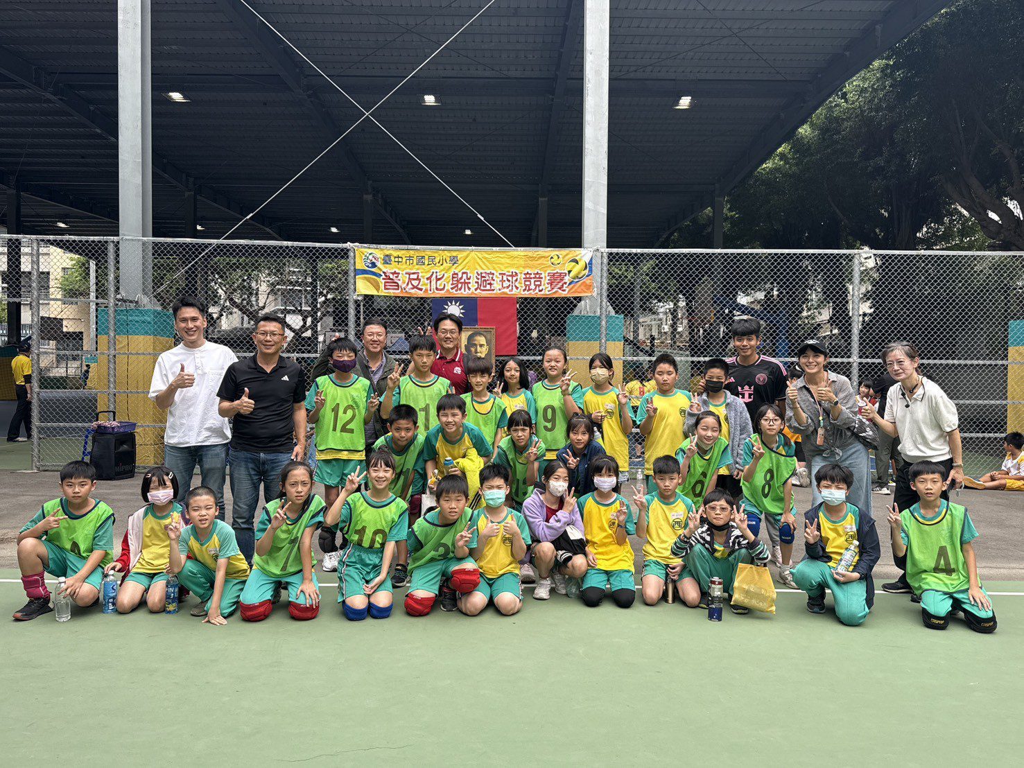 中市國中小普及化運動競賽開跑 躲避球競賽西屯、月眉國小奪冠 中市國中小普及化運動競賽開跑 躲避球競賽西屯、月眉國小奪冠