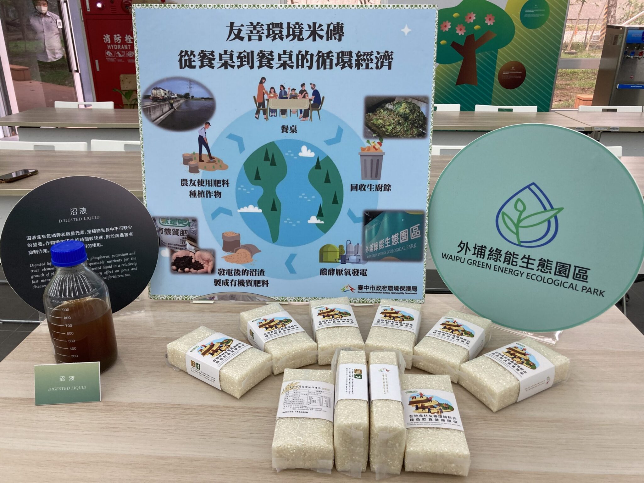 外埔綠能園區沼液再利用　農民攜手打造永續農業新篇章