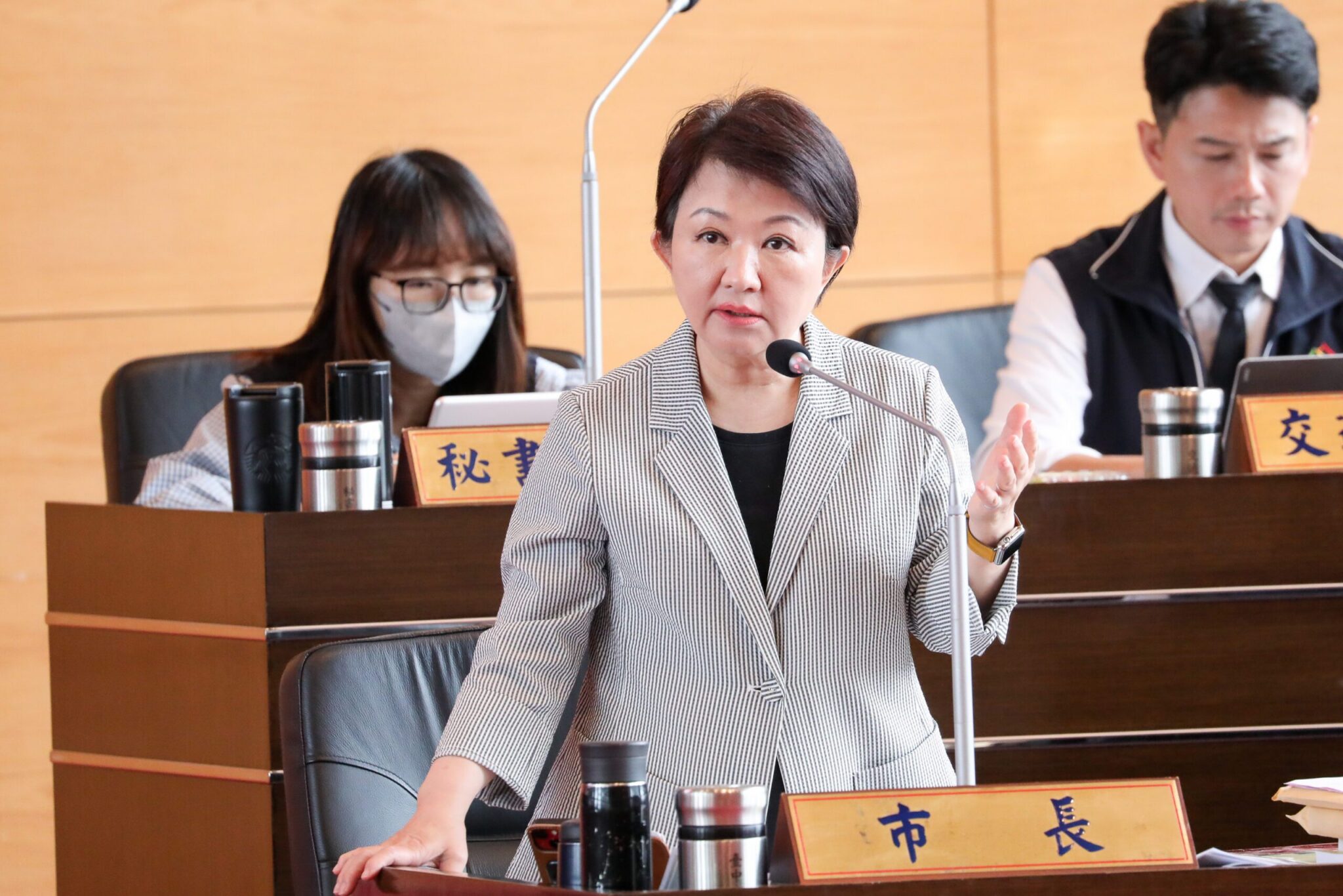 議員肯定盧市府因應關稅馬不停蹄　盧市長：緊盯國際情勢做好萬全準備