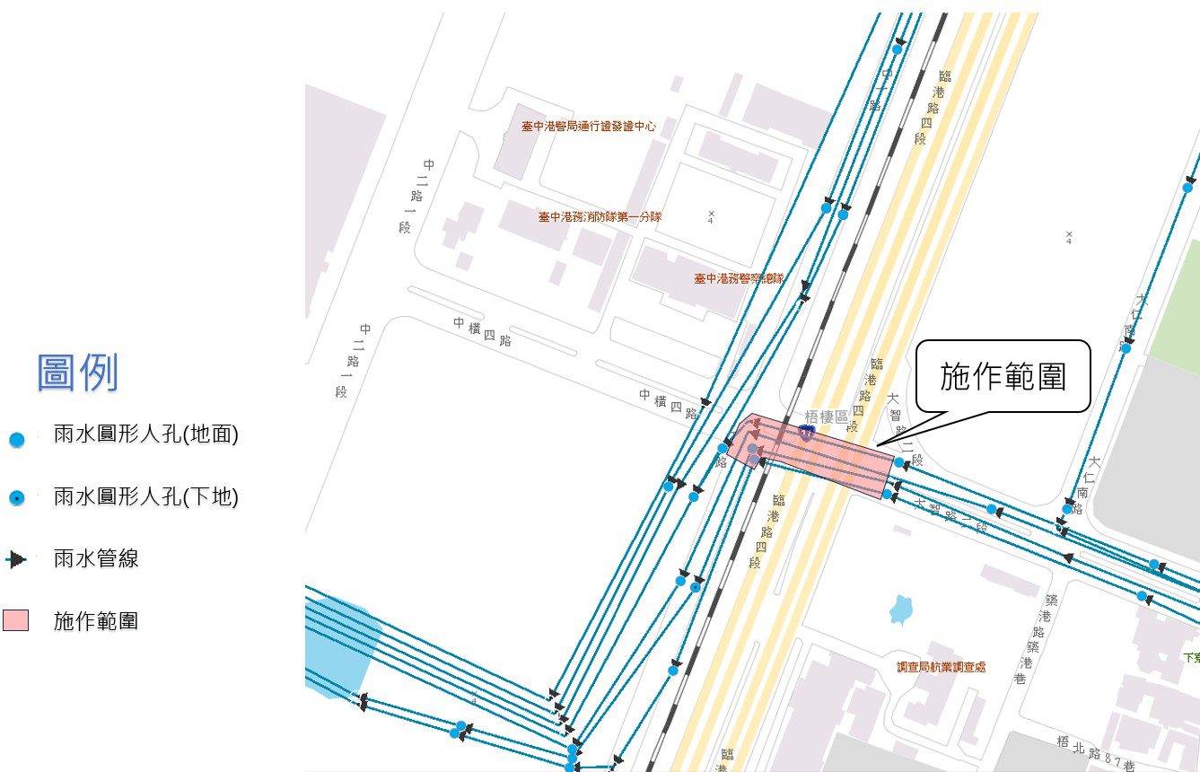 翻新沿海老舊雨水下水道　中市梧棲「中橫四路改善工程」強化防洪