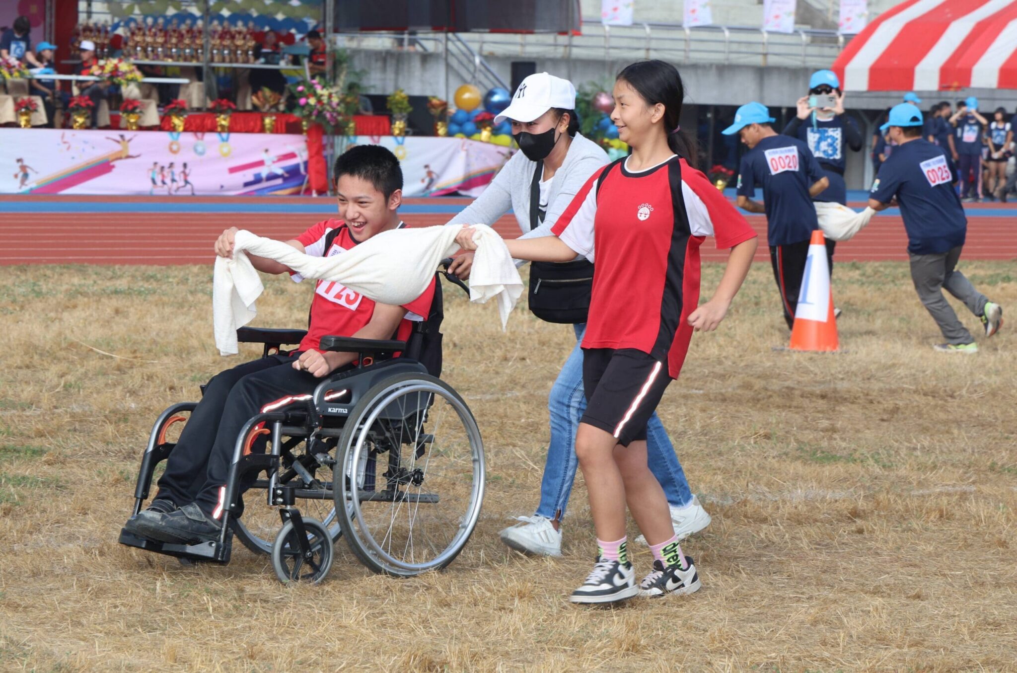 投縣73屆適性體育運動競賽近1,500名選手挑戰「永不放棄」