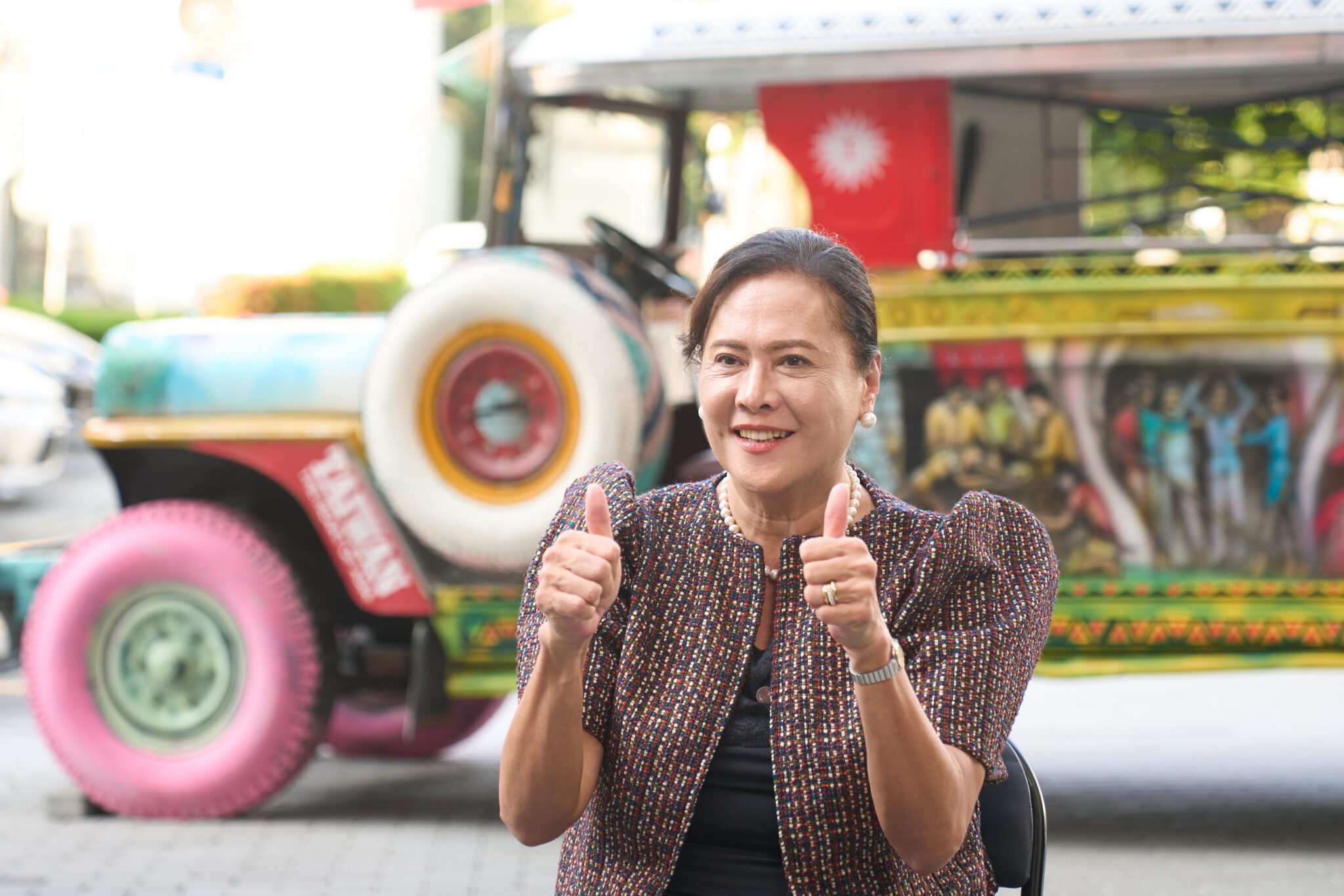 Madam in 台中！菲國彭代表力推購物節　驚艷台中菲國元素：「我們是最近的兄弟姊妹」