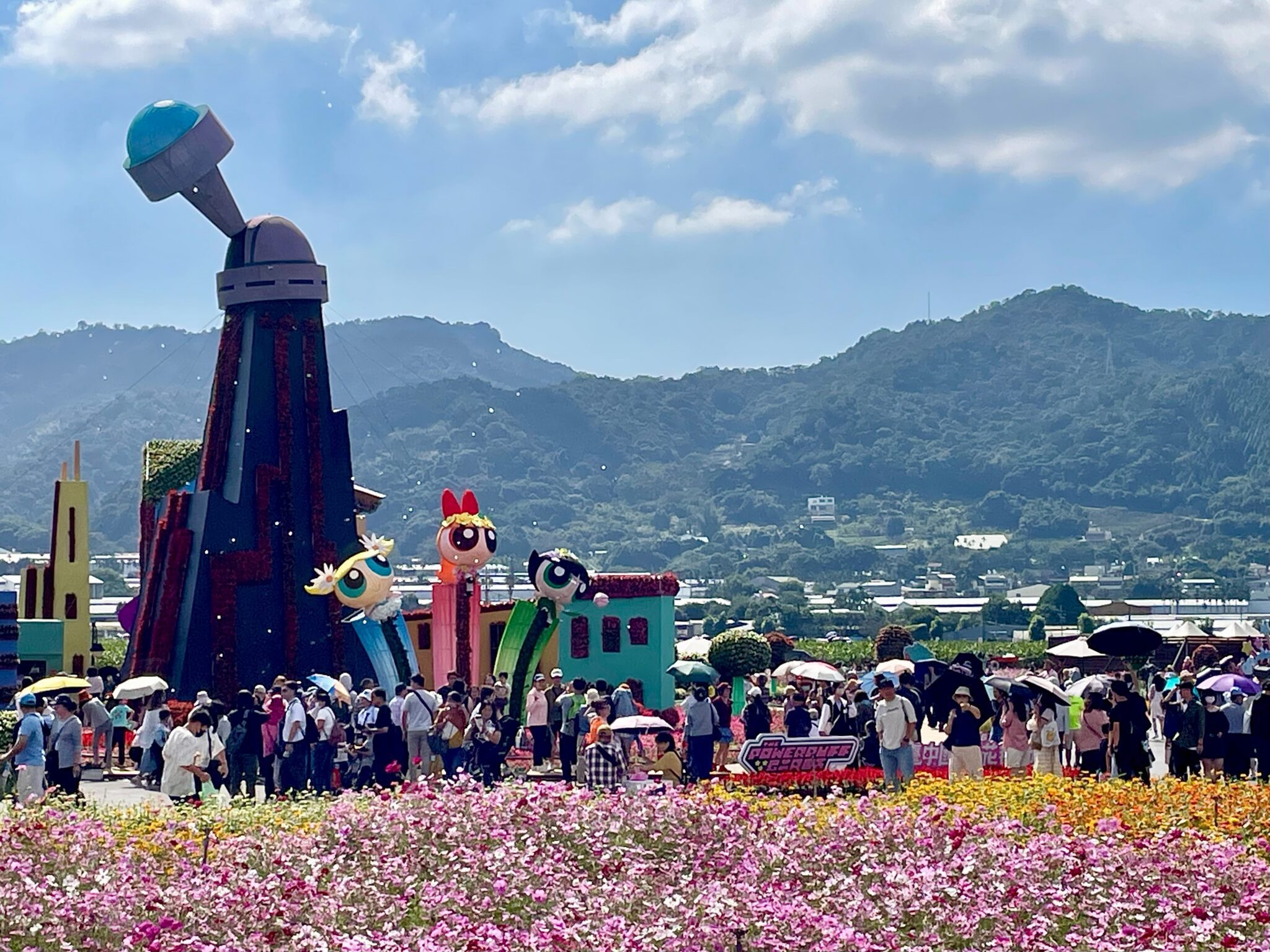 台中國際花毯節突破百萬參觀人次　農特產品銷售飆破一千伍佰萬元
