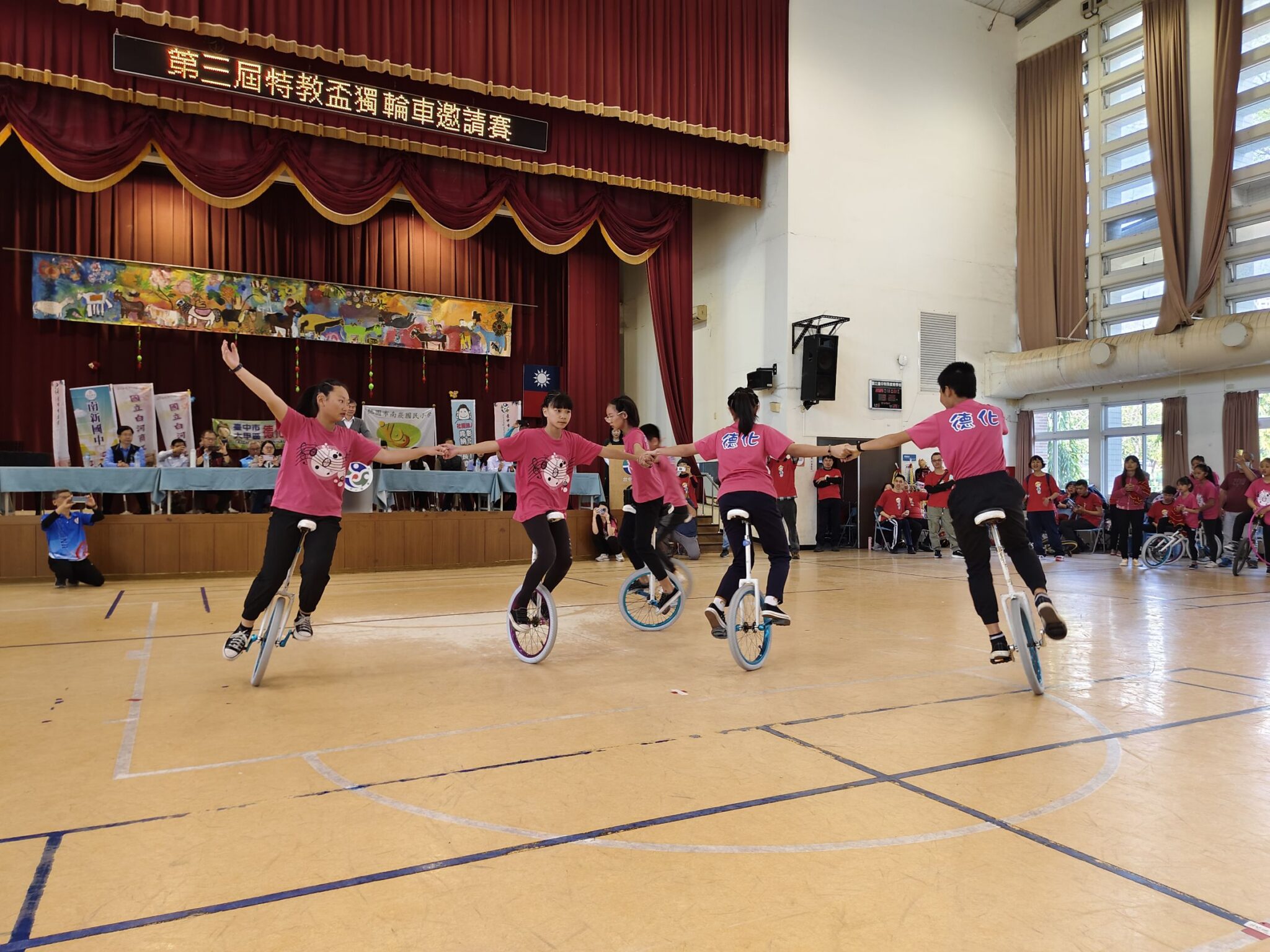 中市第三屆特教盃獨輪車邀請賽開跑 特教生與一般生同場競技 中市第三屆特教盃獨輪車邀請賽開跑 特教生與一般生同場競技