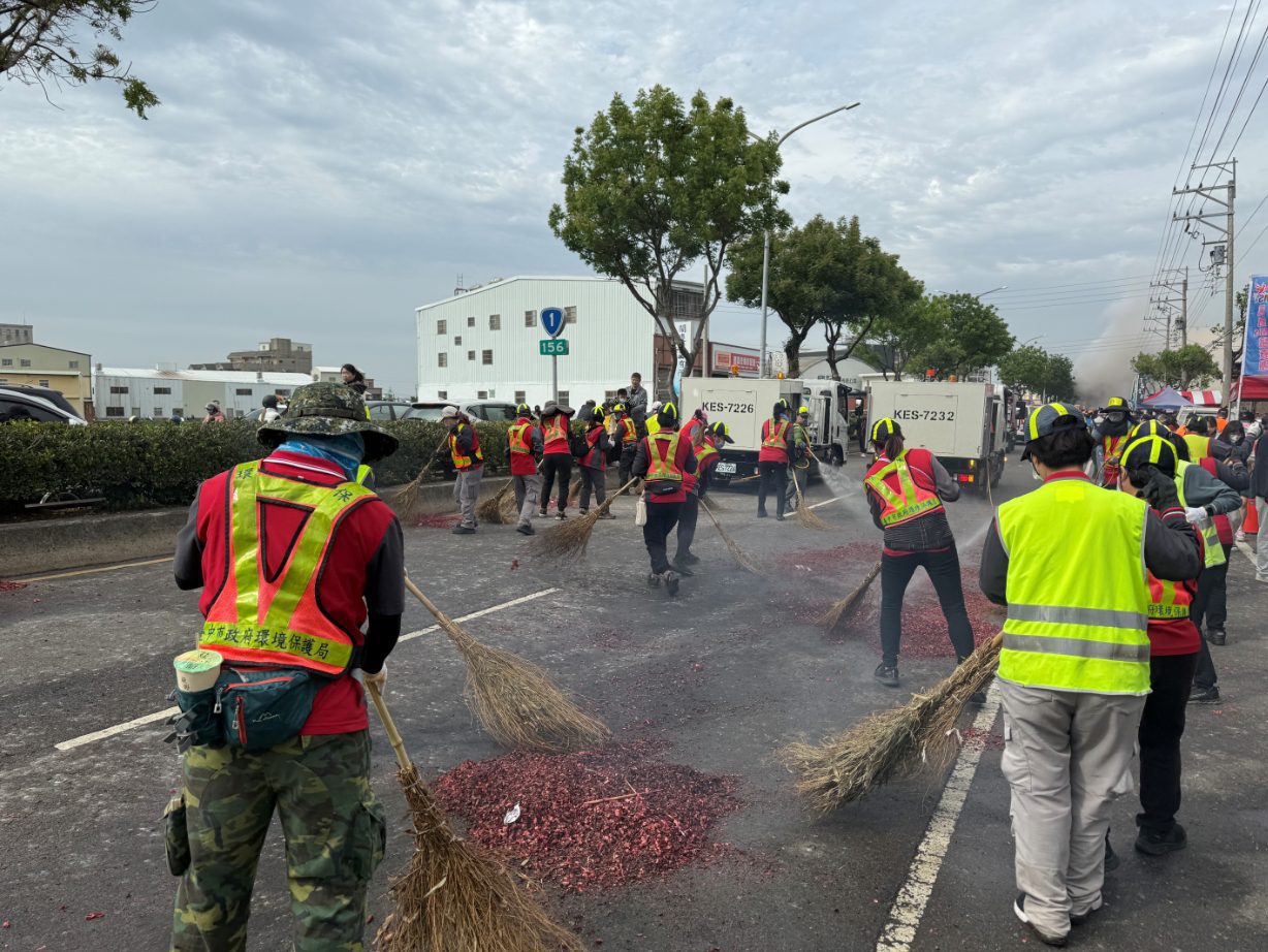 媽祖回鑾　中市環保局呼籲參加民眾維護沿途環境整潔發揚慈愛精神