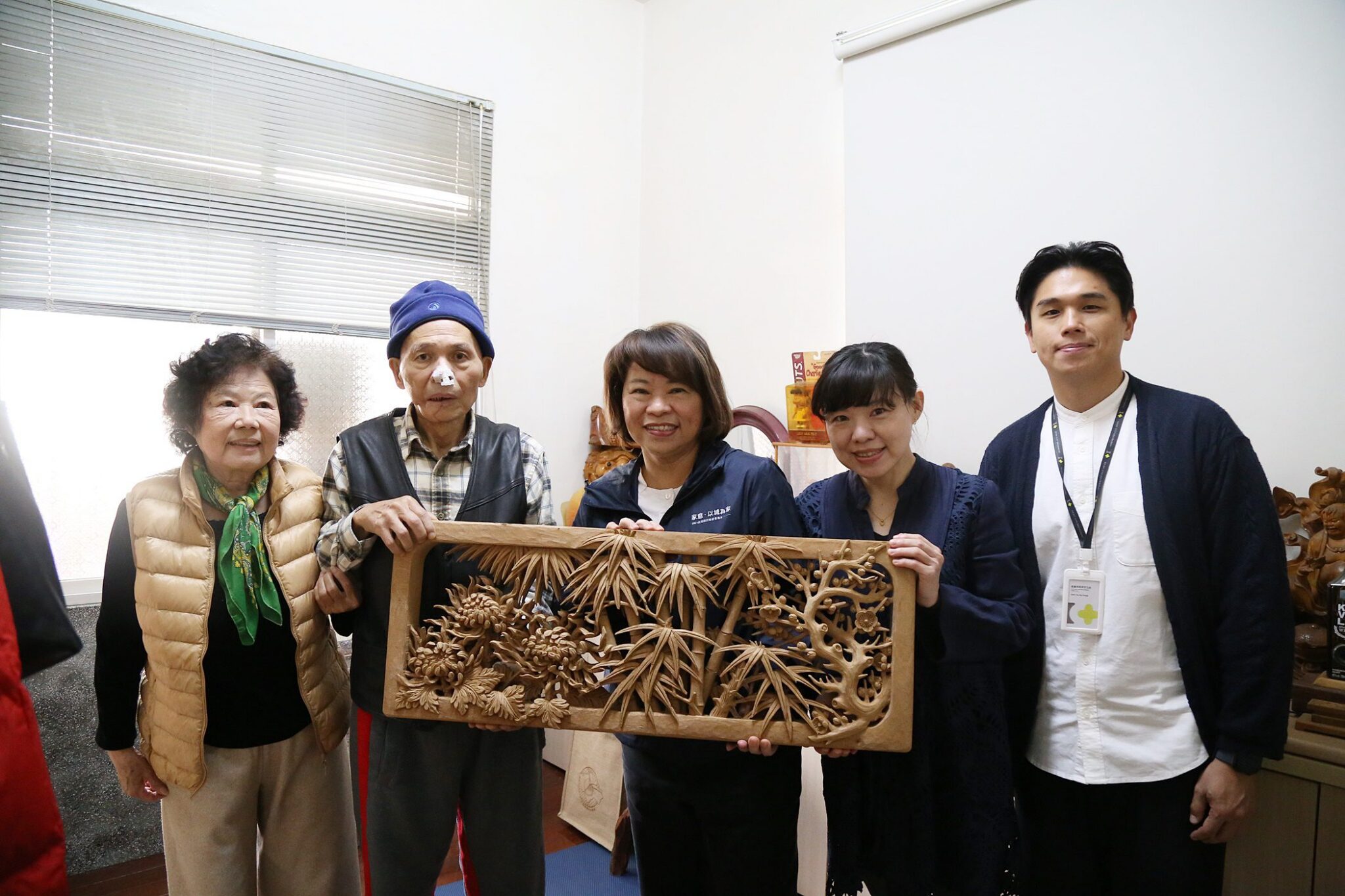 「鑿花」藝師蔡共新辭世　黃敏惠市長深表哀思