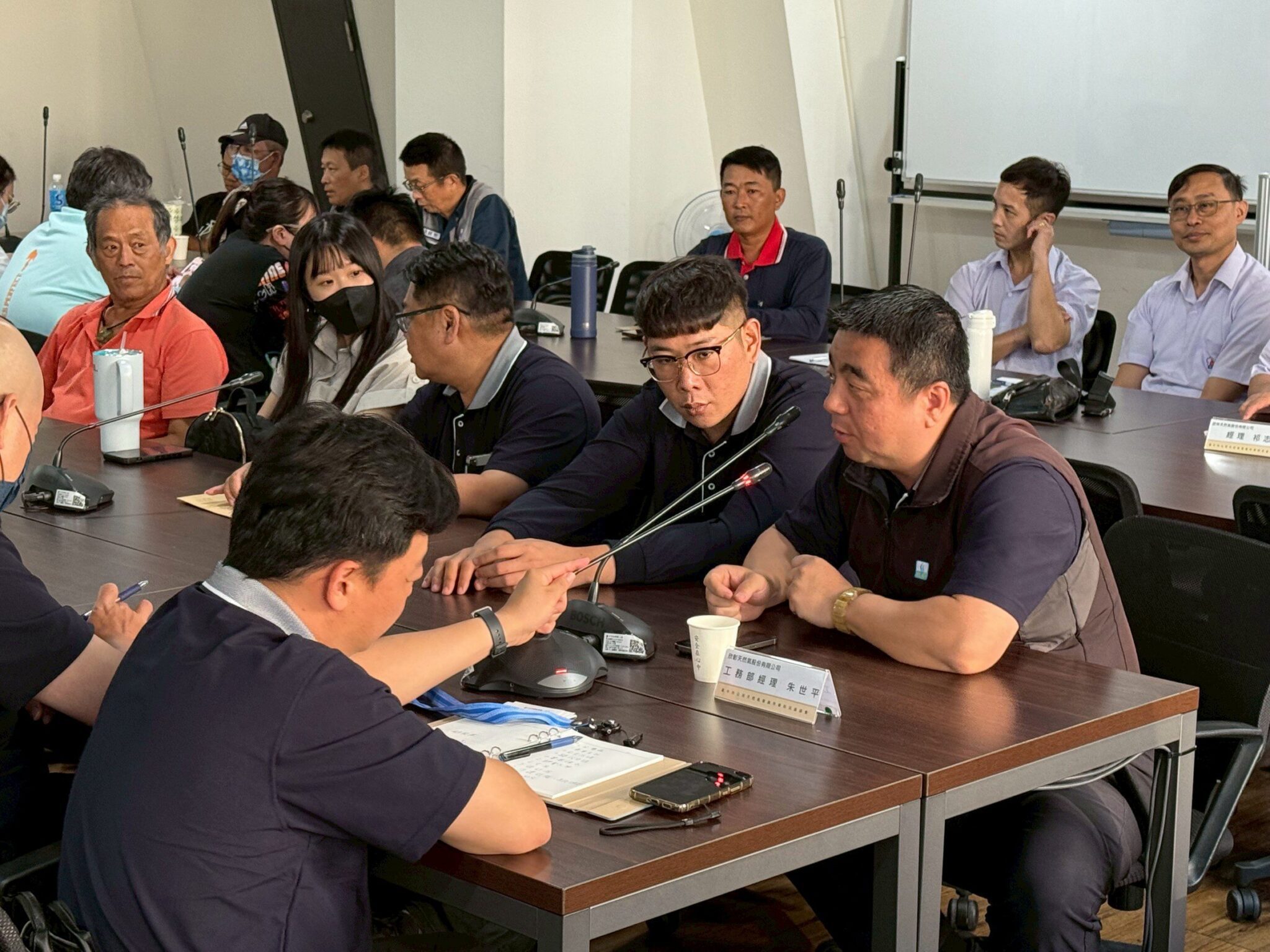 強化瓦斯管線工程作業安全機制！　中市勞工局邀集業者辦理高階主管防災座談會