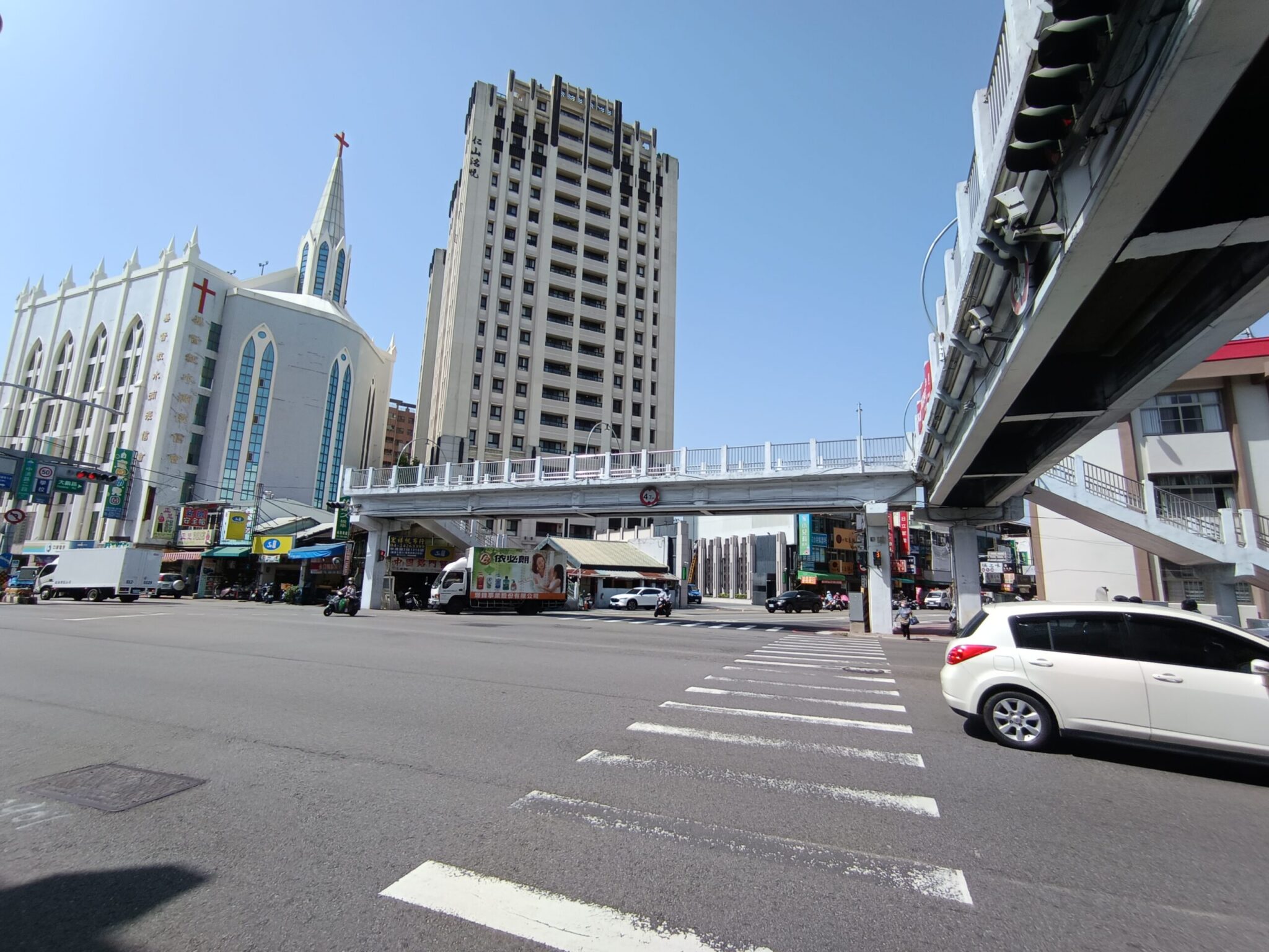 北屯中清路天橋功成身退！　中市府5/29啟動路口優化 提升行人安全