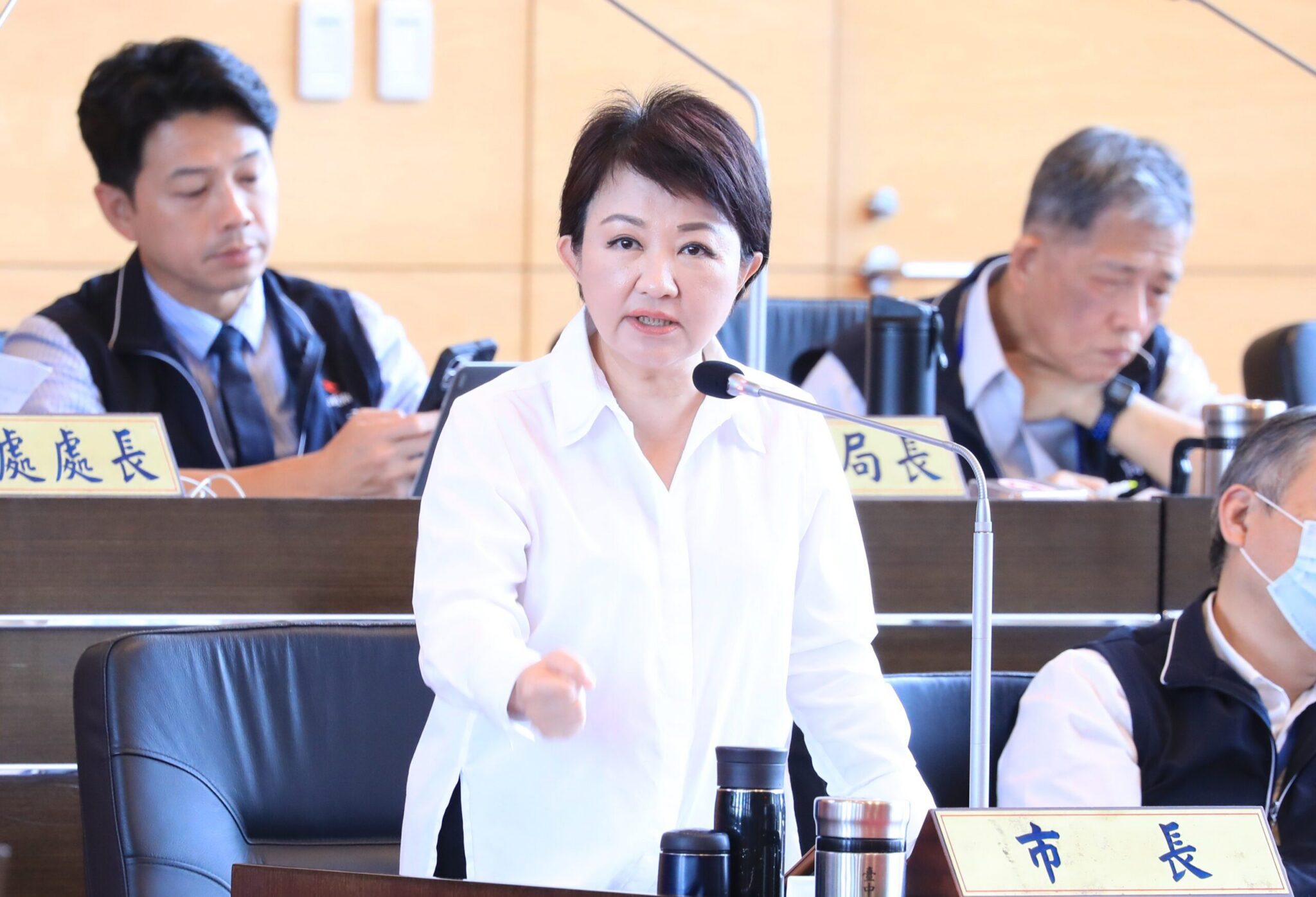 議員關注能源轉型國安風險　盧市長：應採「雞尾酒式發電」確保穩定供電