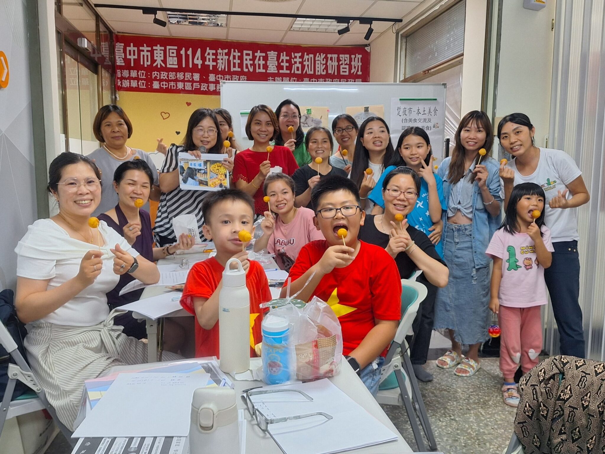 夜市美食變教材　中市東區戶所新住民研習班超接地氣 多元課程助融入在地生活