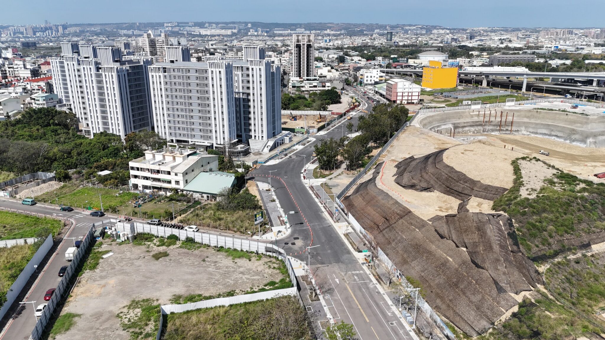 中市建設局斥資4.7億解決台中巨蛋周邊交通！　北屯崇德十九路延伸段3月底將完工