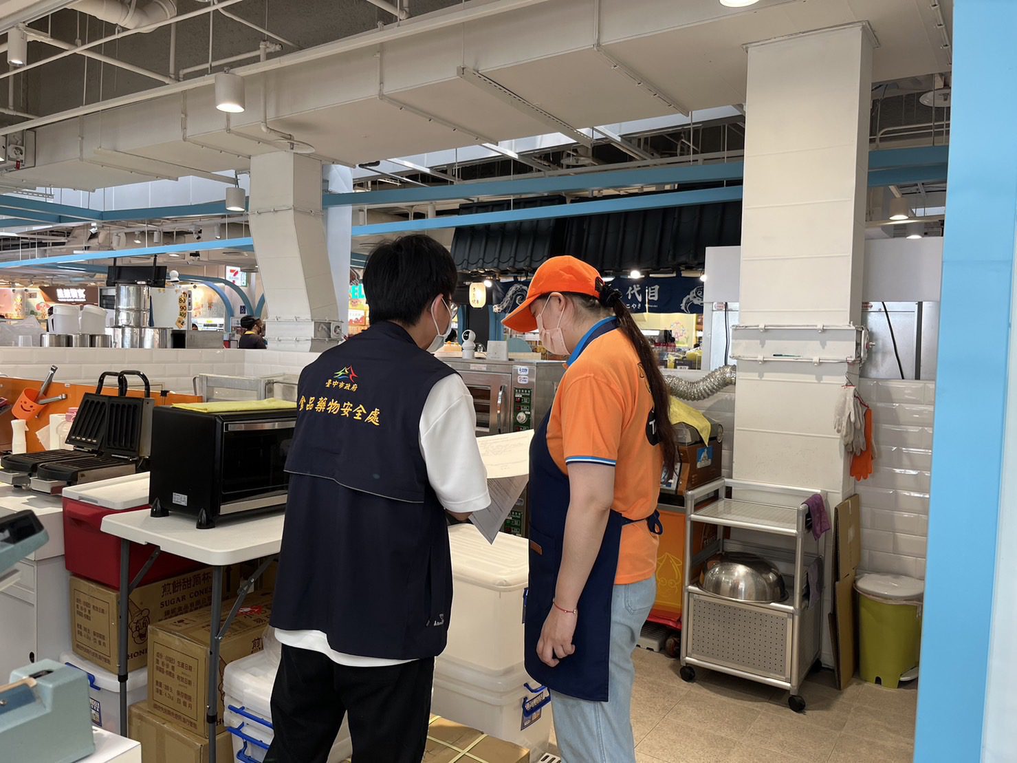 強化暑期食安　中市食安處加強國道休息站及夜市稽查 611家全數合格