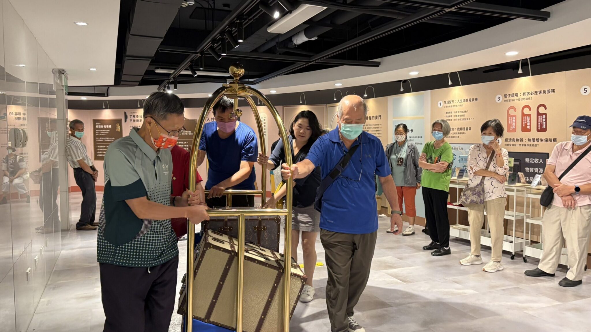 2025銀齡樂活節－幸福大飯店　新北攜手揚生自癒力2.0版　沉浸體驗