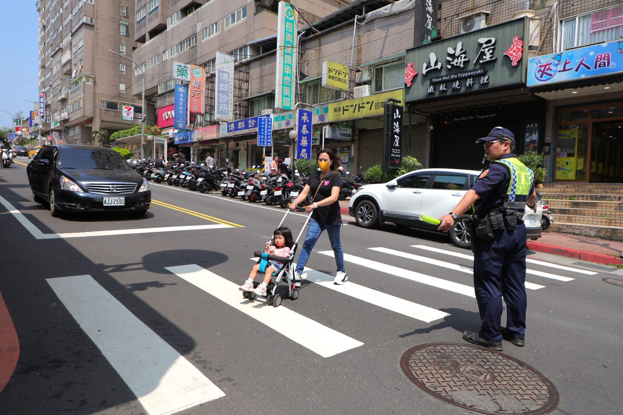 基隆行人友善再升級　改善新豐街危險路口