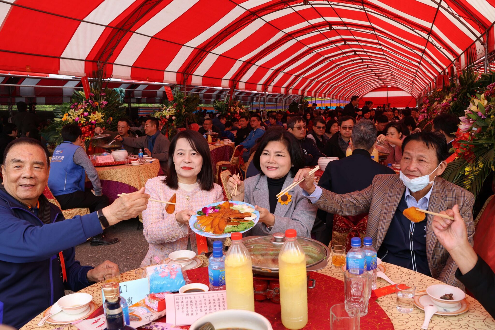 烏魚大餐席開200桌 雲林漁村特色行銷活動熱鬧登場 烏魚大餐席開200桌 雲林漁村特色行銷活動熱鬧登場