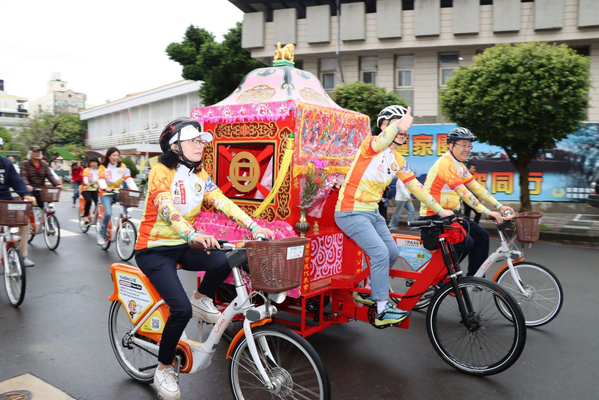 苗栗鐵馬進香4/26起駕　邱俐俐領騎「環縣祈福」