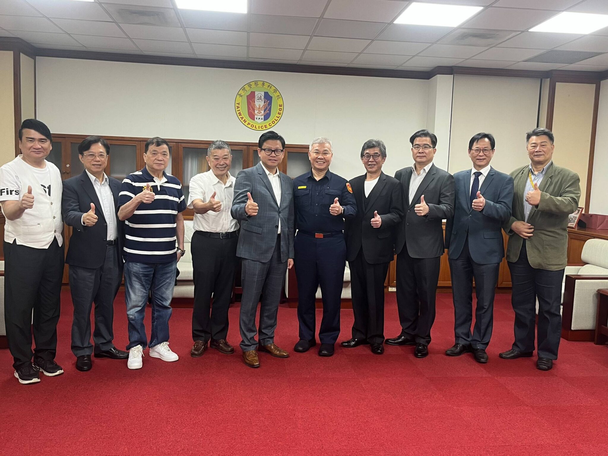 台灣民間反詐騙協會拜會警專 公私協力齊心反詐 台灣民間反詐騙協會拜會警專 公私協力齊心反詐