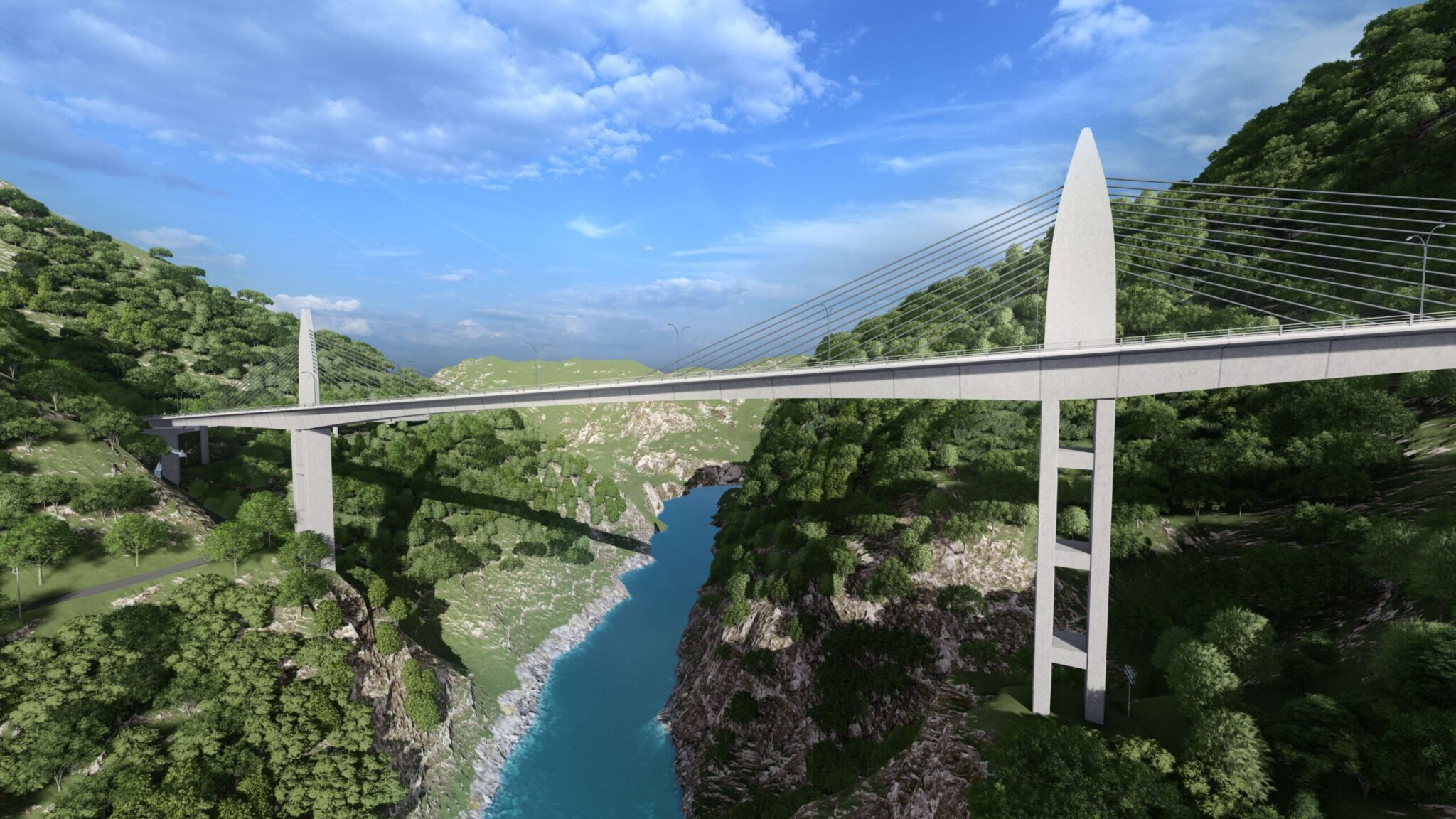 斥資12.6億跨清水溪大橋動土 張麗善:助推草嶺觀光風華再現 斥資12.6億跨清水溪大橋動土 張麗善:助推草嶺觀光風華再現