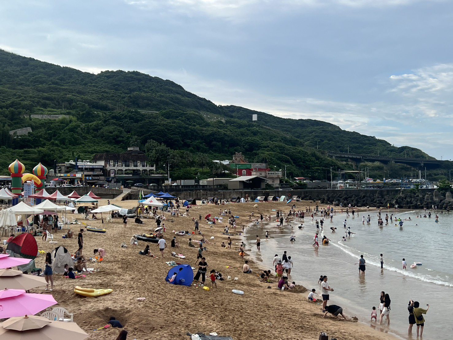 天氣穩定海象佳　外木山長泳明照常舉行　市府嚴陣以待護航萬全