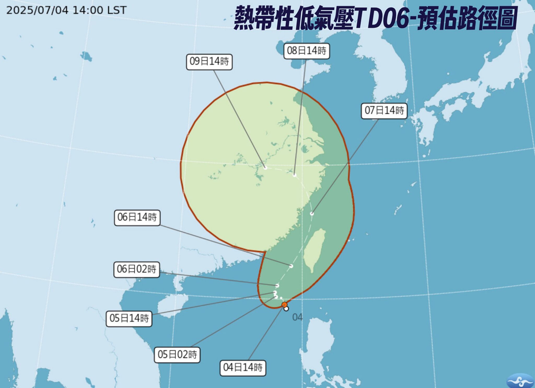 颱風「丹娜絲」恐成形　嘉義市率先啟動防颱整備